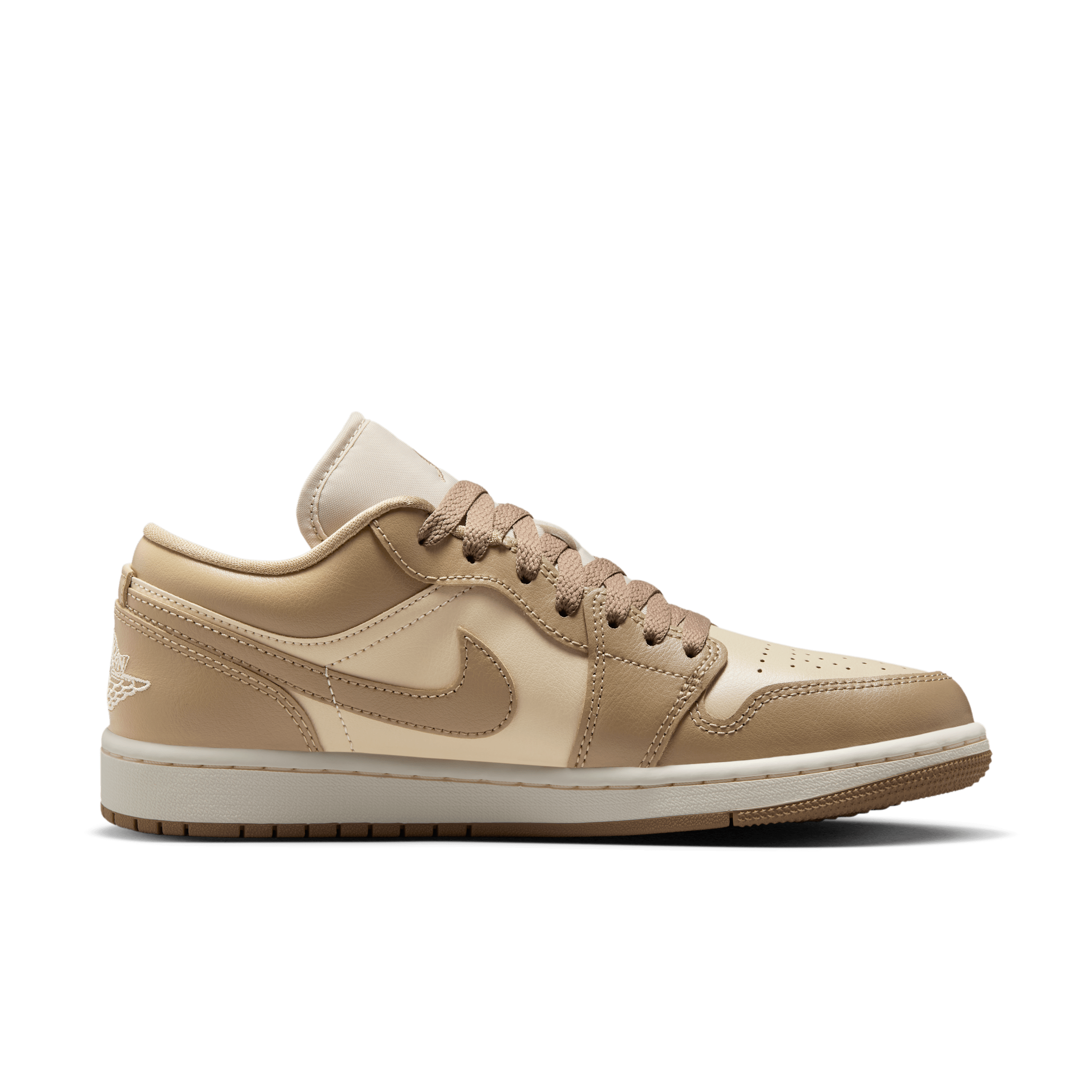 Chaussure Air Jordan 1 Low pour Femme - Marron