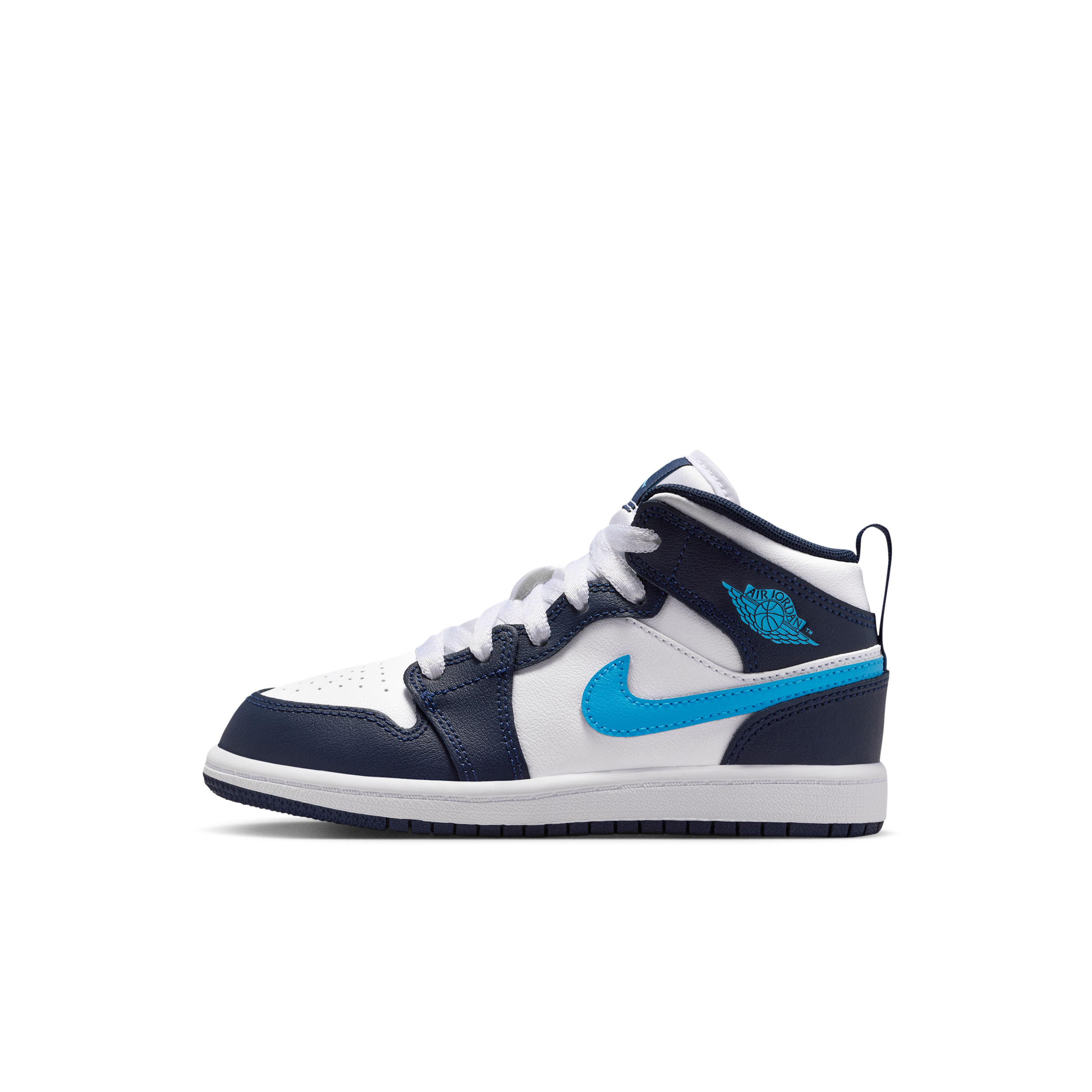 Scarpa Jordan 1 Mid – Bambini - Blu