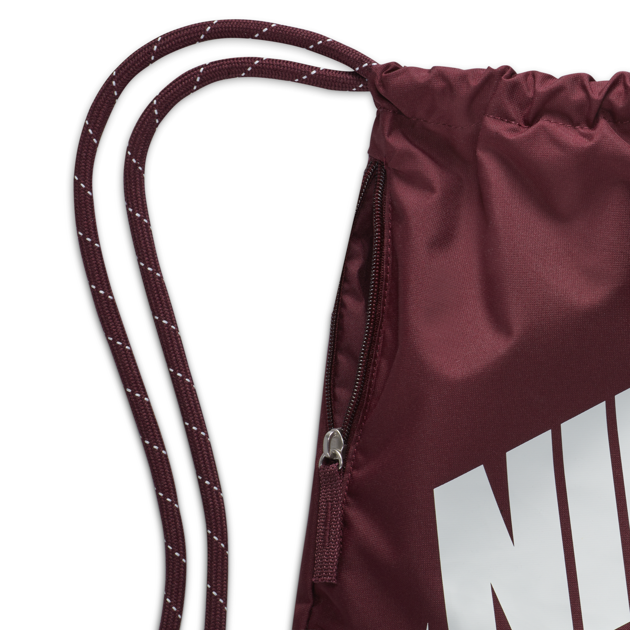 Nike Heritage Tas met trekkoord (13 liter) Rood