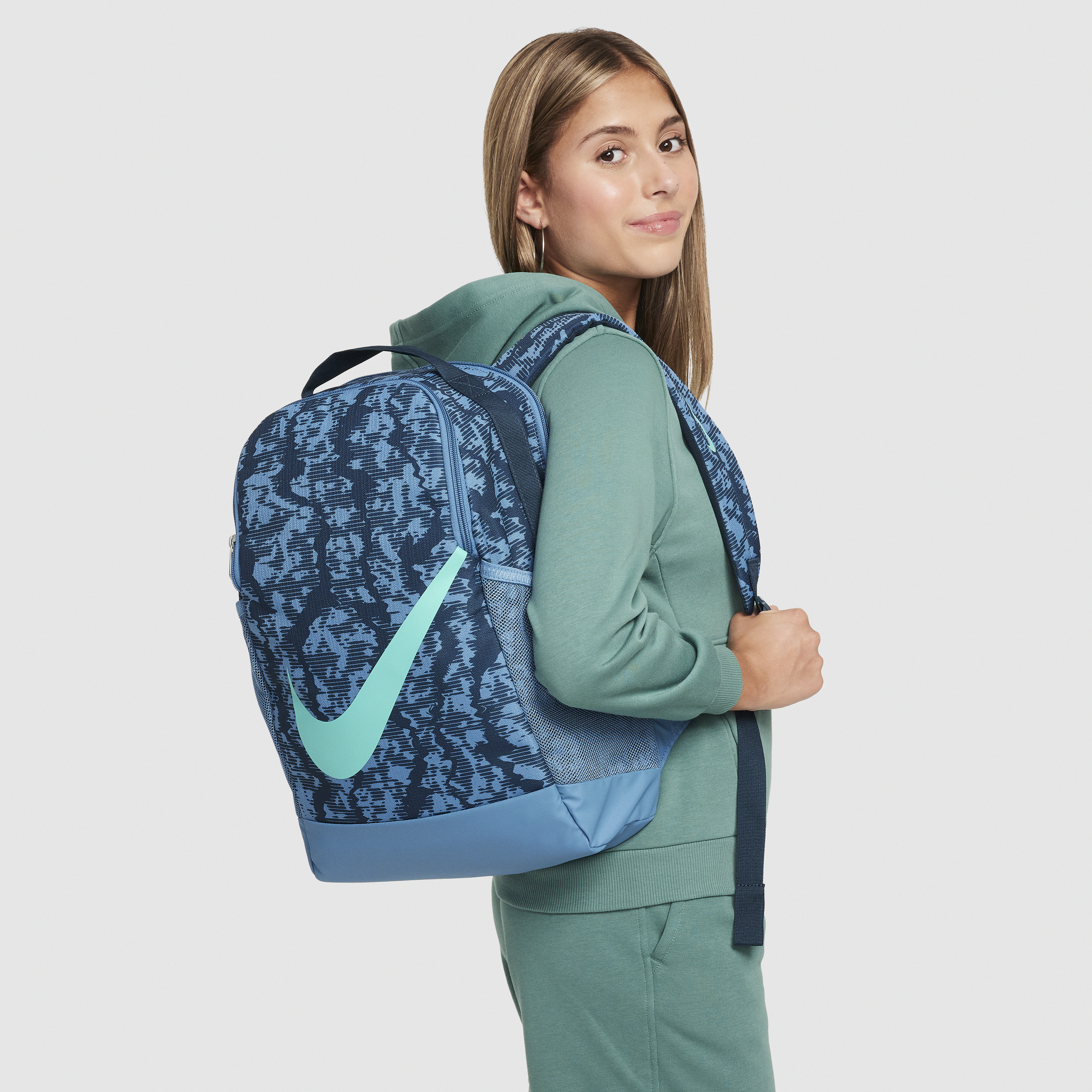 Sac à dos Nike Brasilia pour enfant (18 L) - Bleu