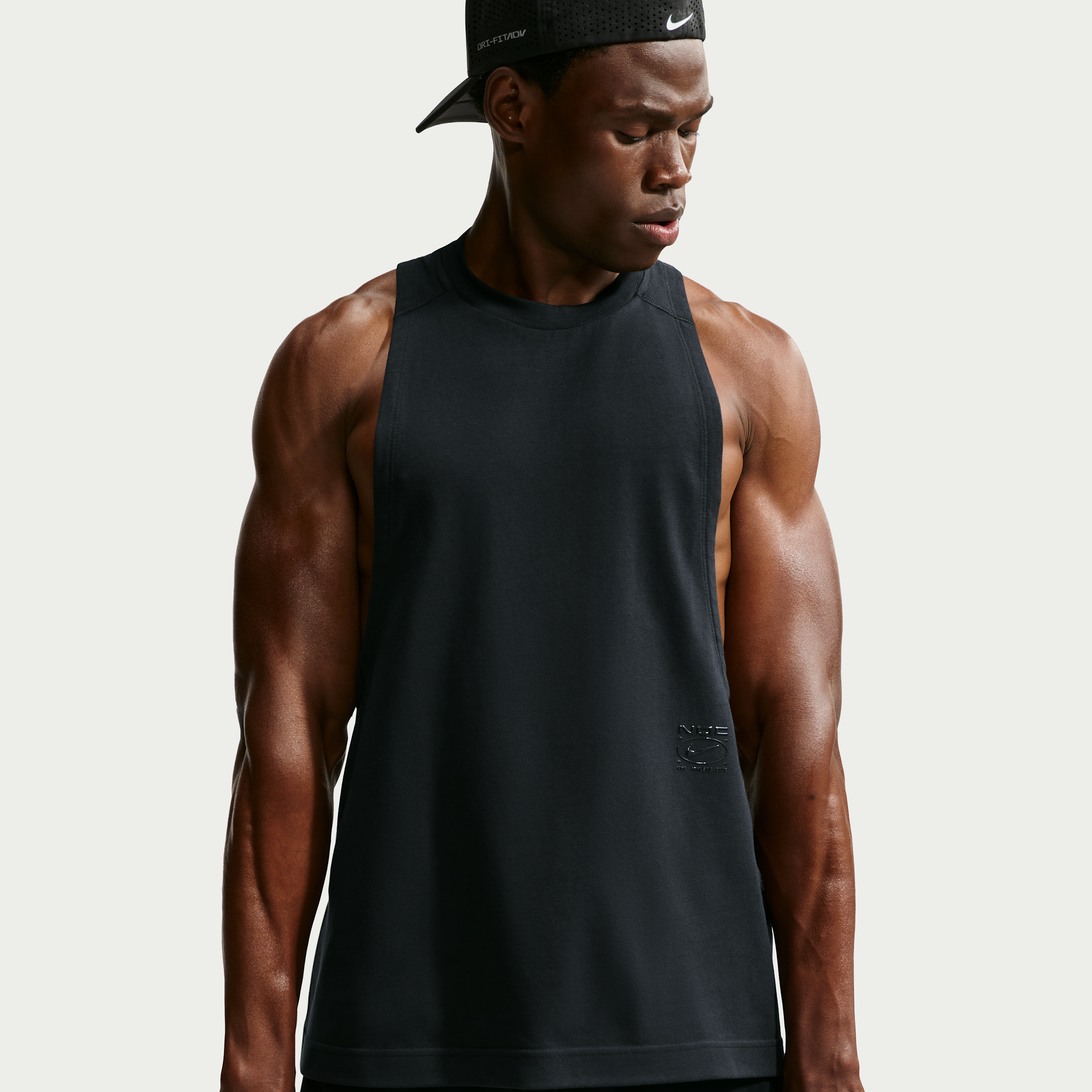 Nike N.A.C. Dri-FIT-træningstanktop til mænd - sort