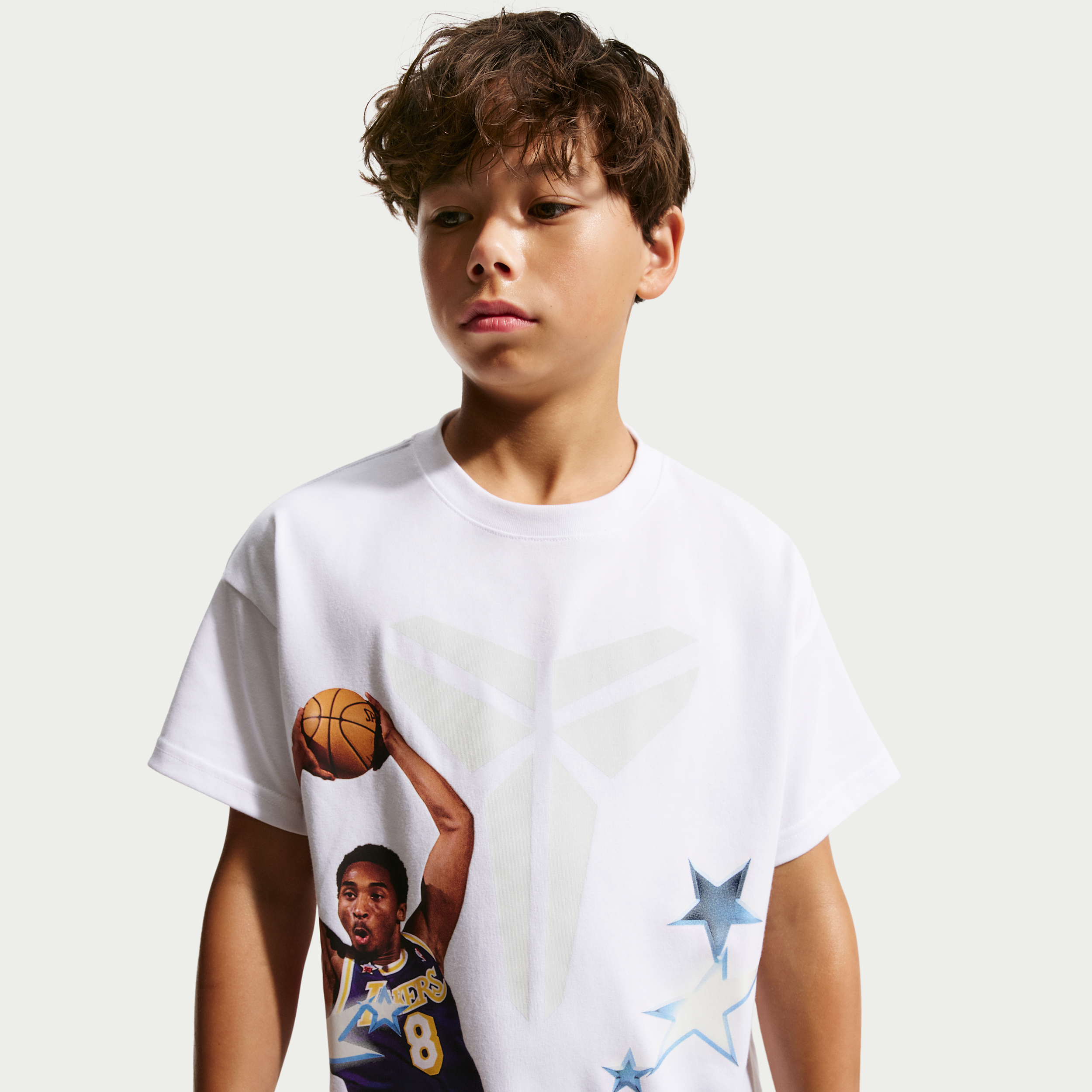 Thumbnail - Kobe Dri-FIT Max90 T-Shirt (Kinder) - Weiß