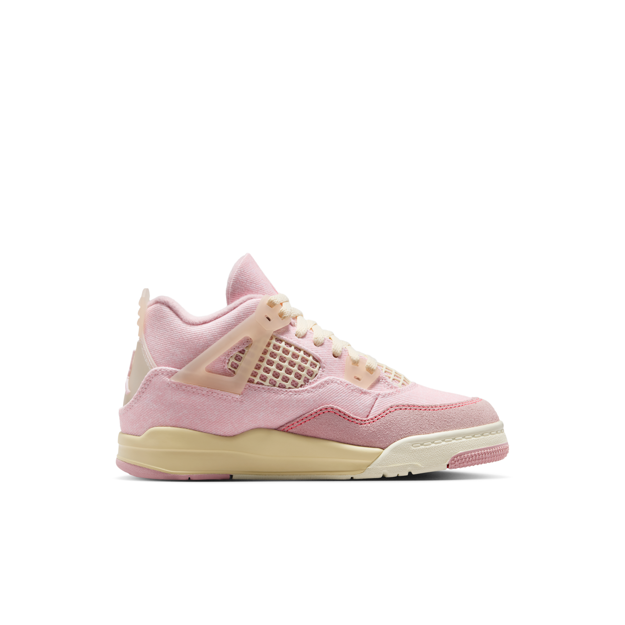 Jordan 4 Retro "Pearl Pink and Iced Carmine"-sko til små børn - Pink - IB6715-600