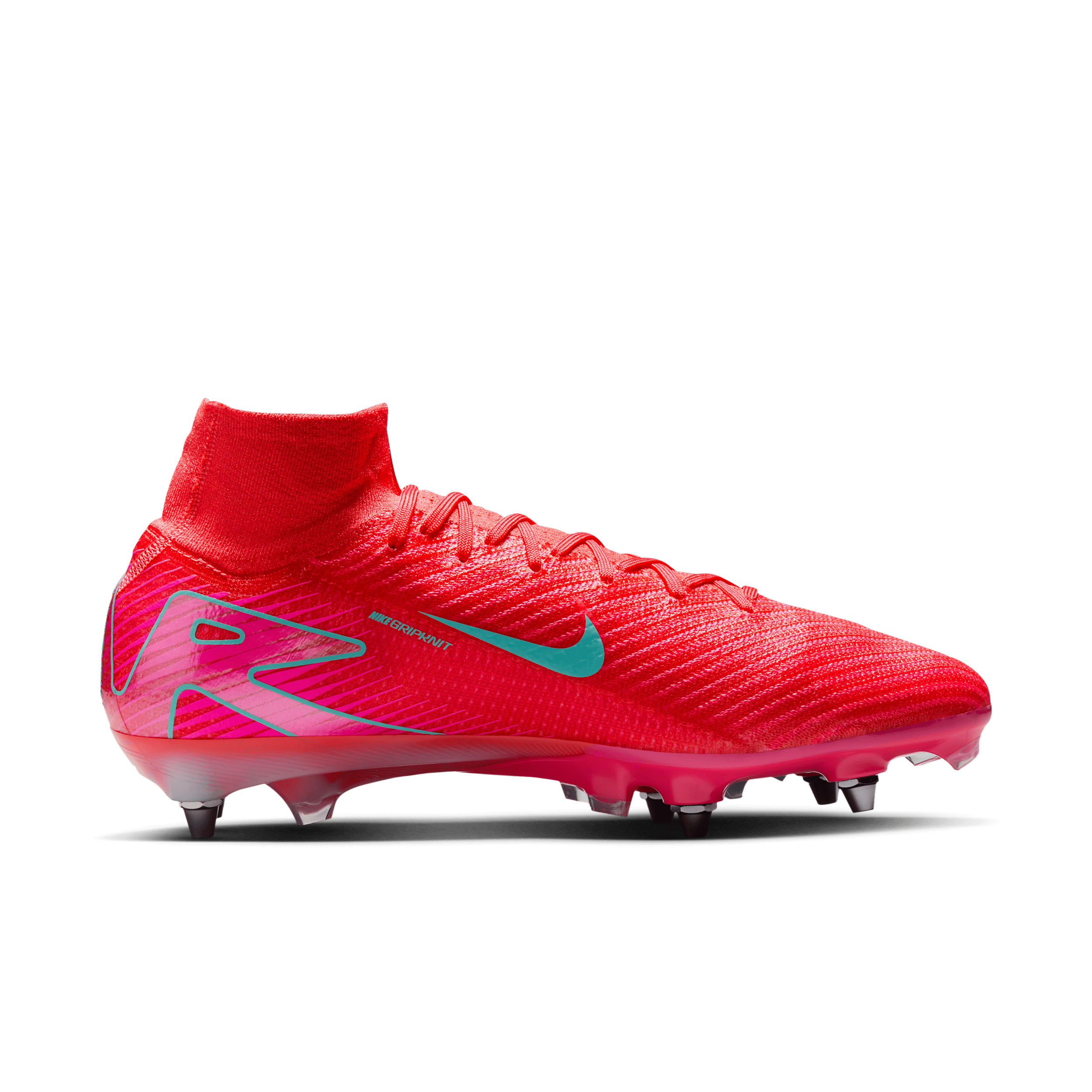 Chaussure de foot montante à crampons SG-Pro Nike Mercurial Superfly 10 Elite - Rouge