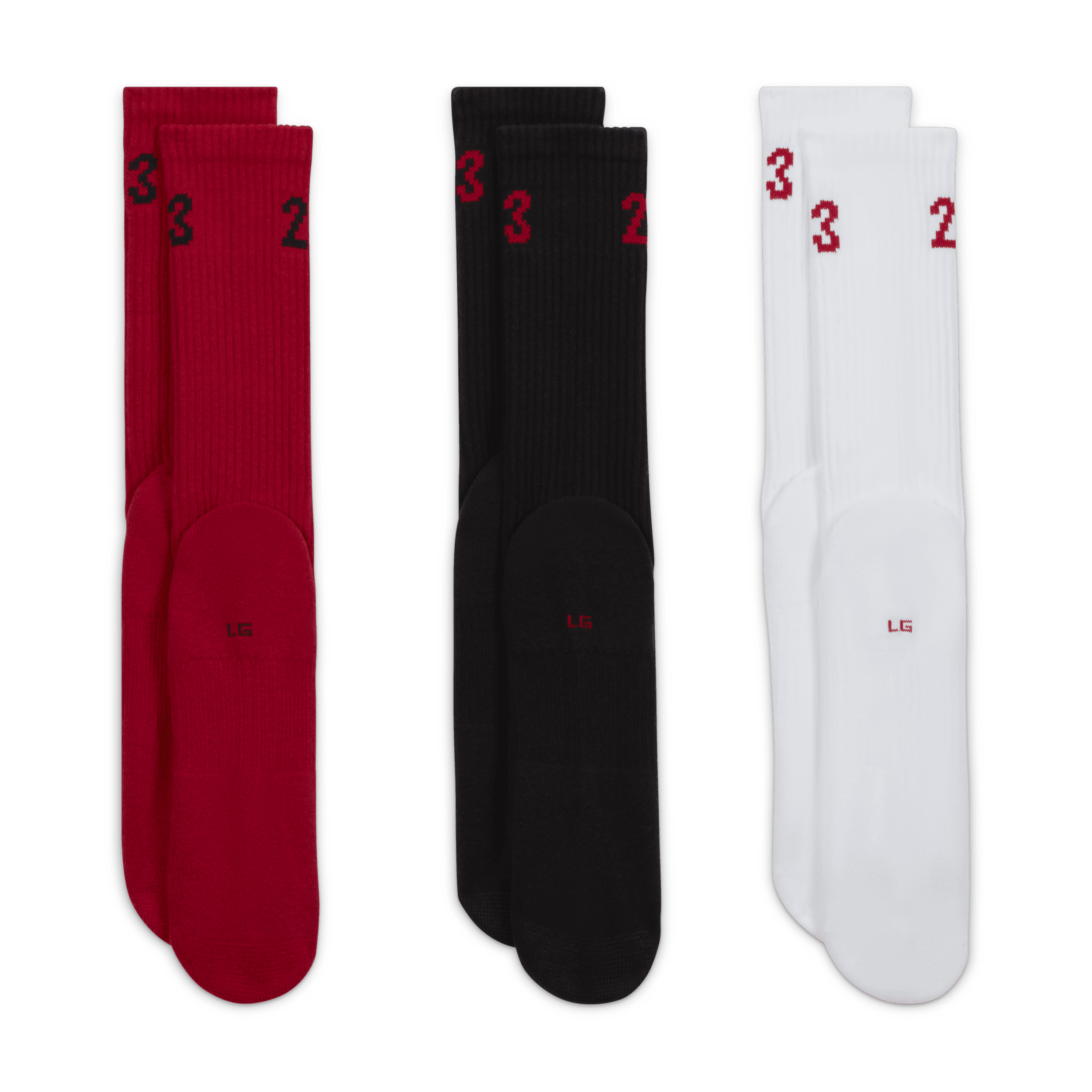 Thumbnail - Jordan Essentials Crew-Socken (3 Paar) - Multi-Color
