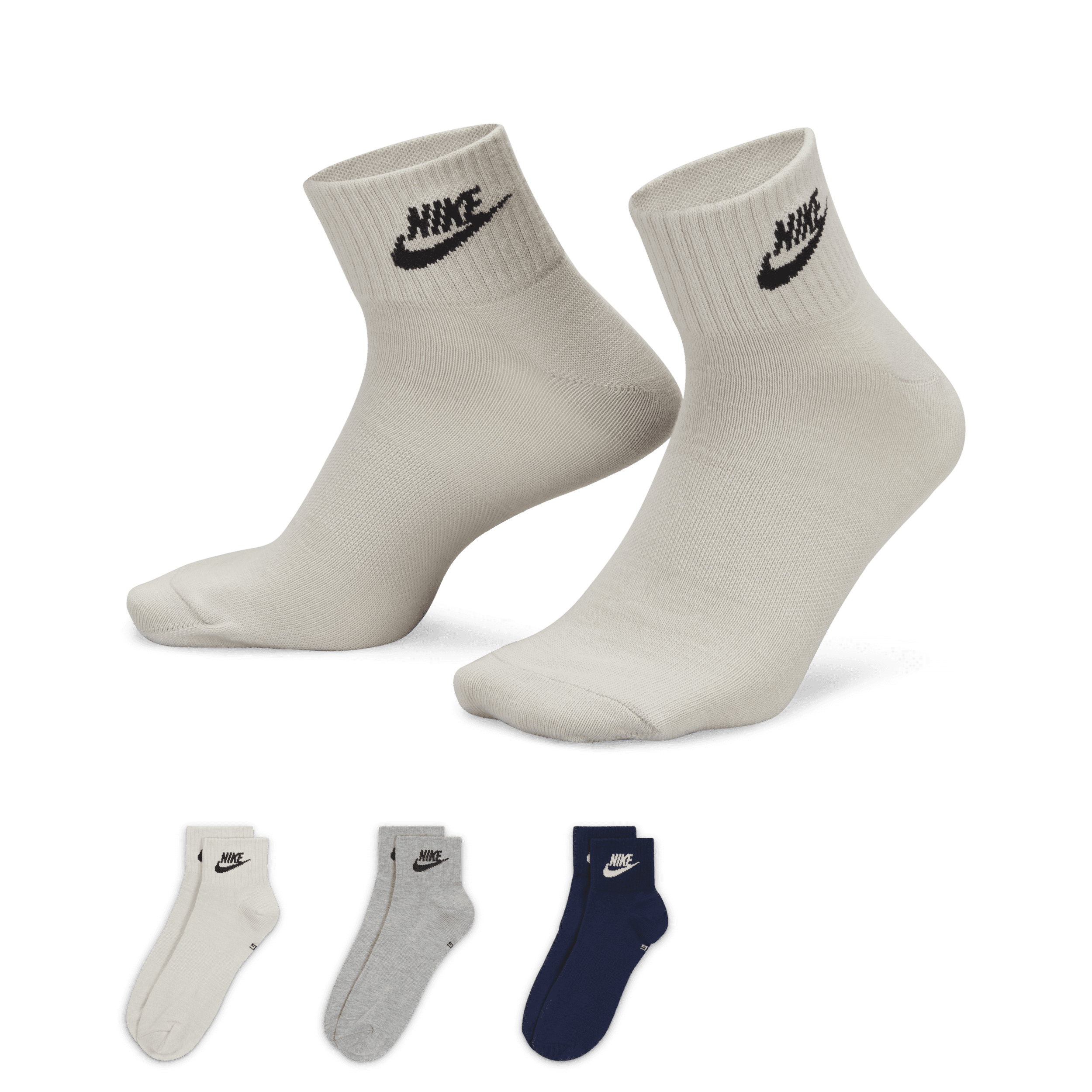 Socquettes Nike Everyday Essential (3 paires) - Multicolore