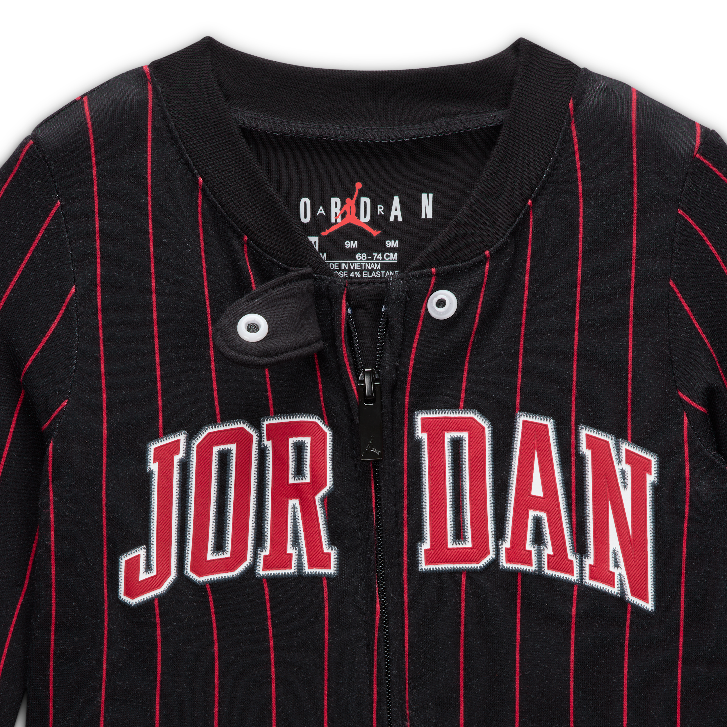 Thumbnail - Jordan Baby (0–9 M) 23 Jersey-Overall mit Socken - Schwarz