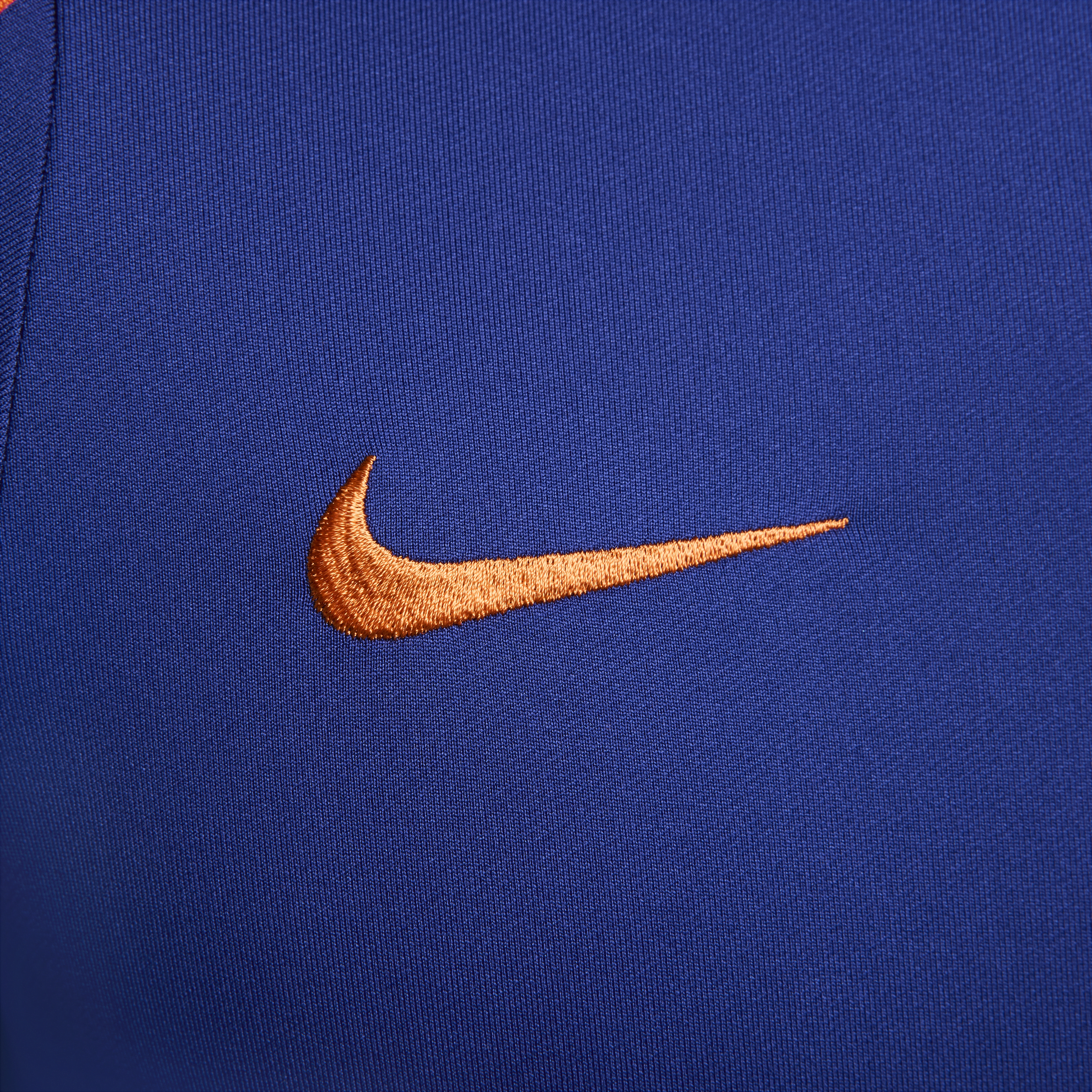 Nike Nederland Strike Dri-FIT voetbaltrainingstop voor heren Blauw