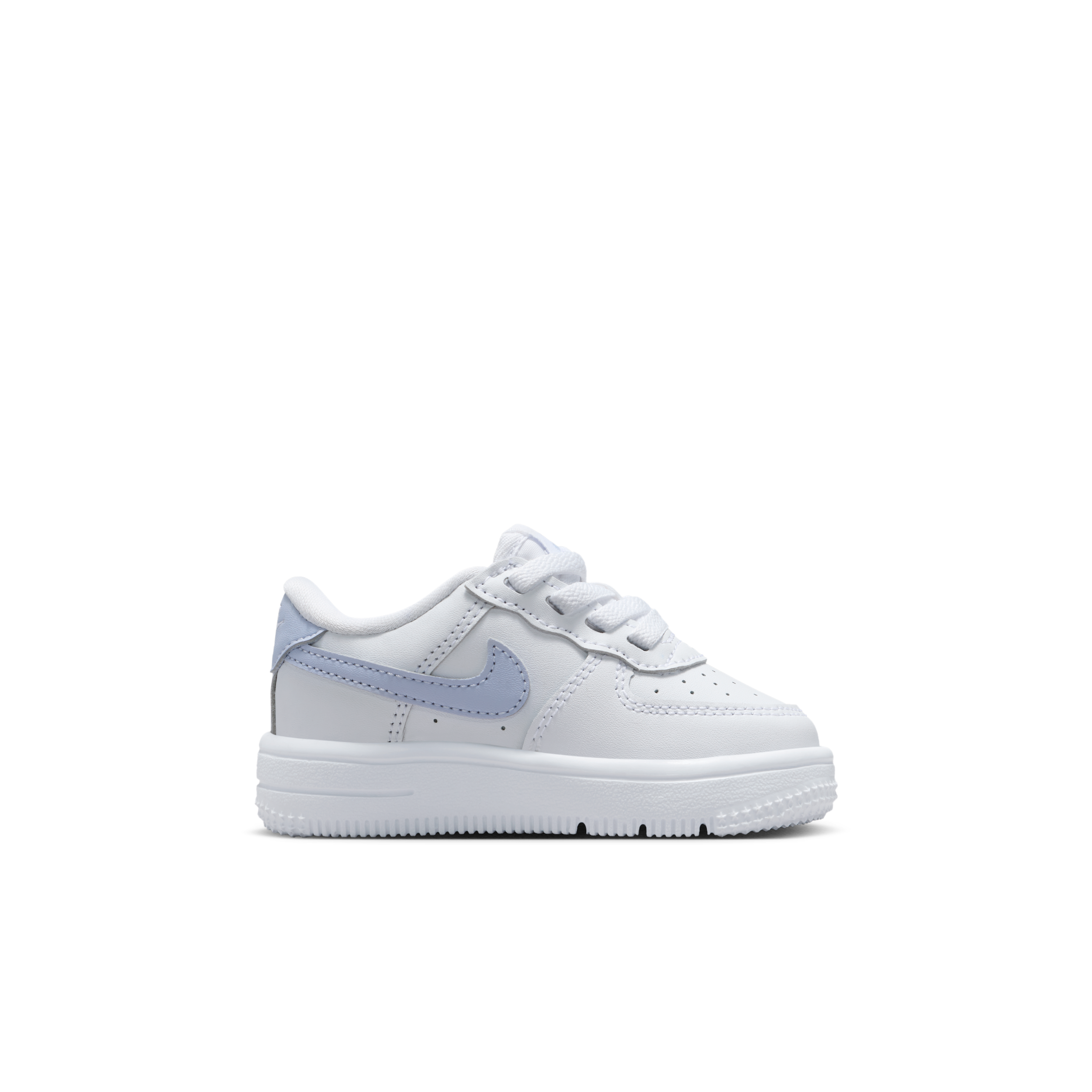 Thumbnail - Nike Force 1 Low EasyOn Schuh (Babys/Kleinkinder) - Weiß