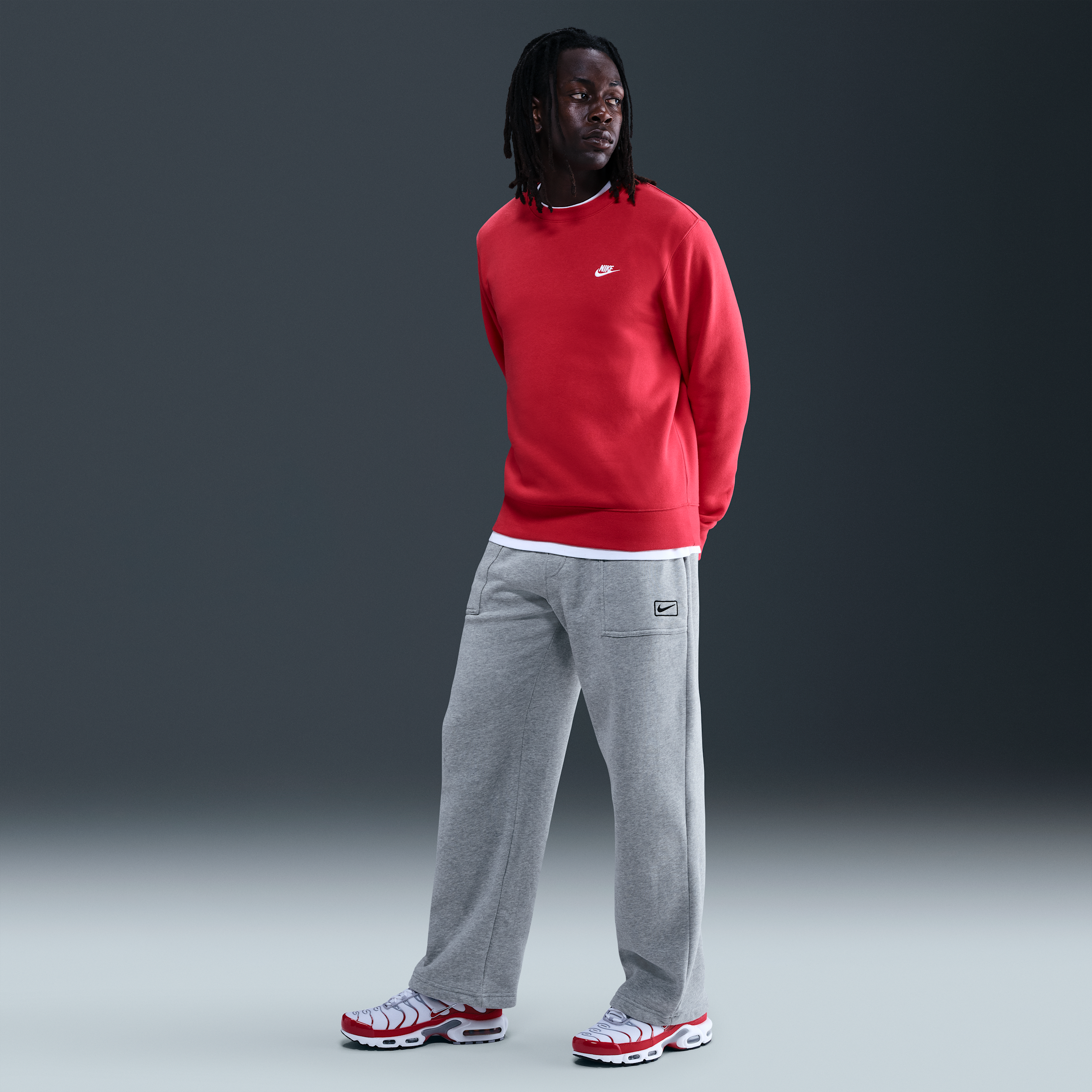 Thumbnail - Nike Fleece-Hose (Herren) - Grau