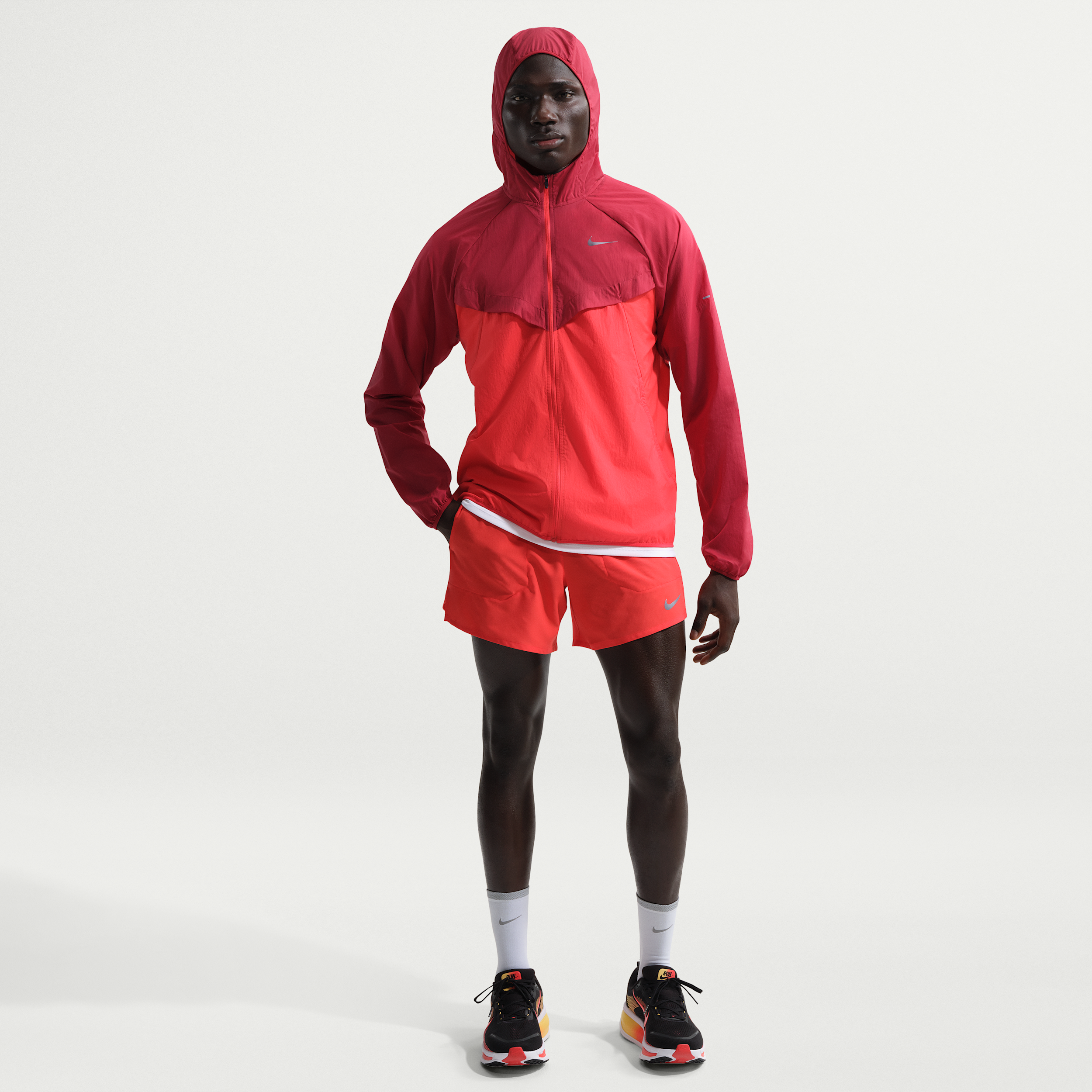 Shorts da running 13 cm con slip foderati Dri-FIT Nike Stride – Uomo - Rosso