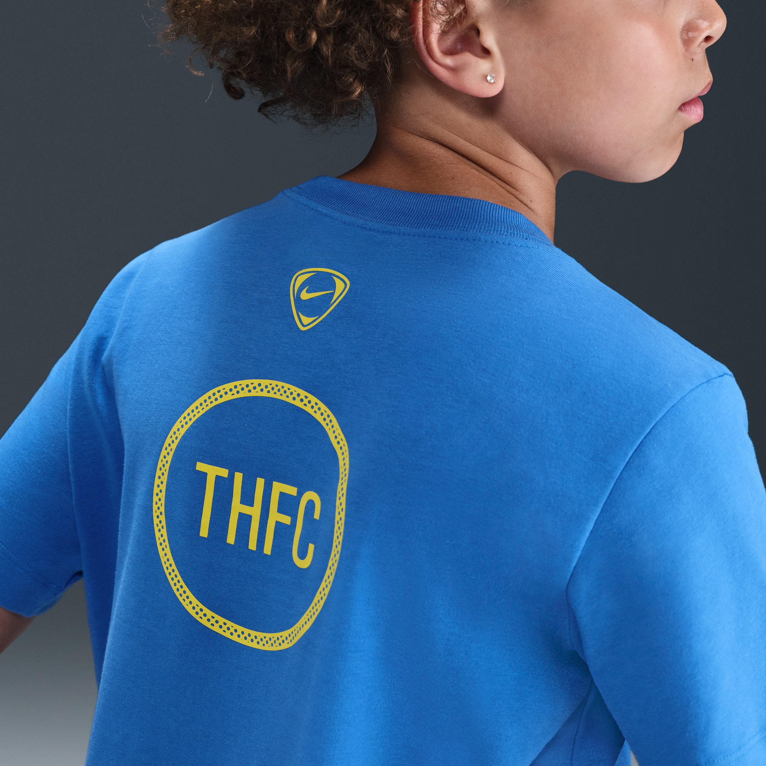 Thumbnail - Tottenham Hotspur Total 90 Fußball-T-Shirt (ältere Kinder) - Blau