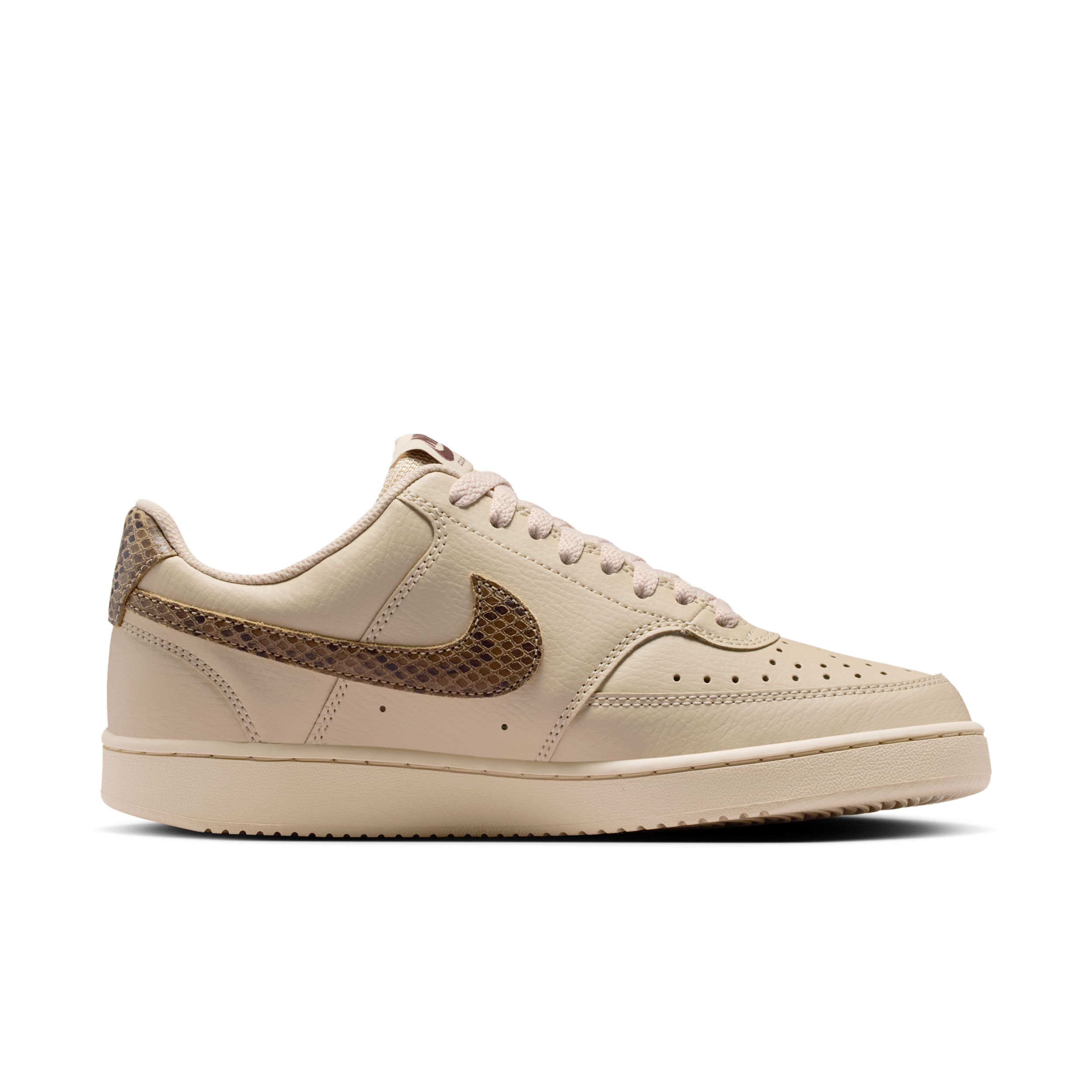 Nike Court Vision Low Premium Women's Shoes - Brown - IO0463-102