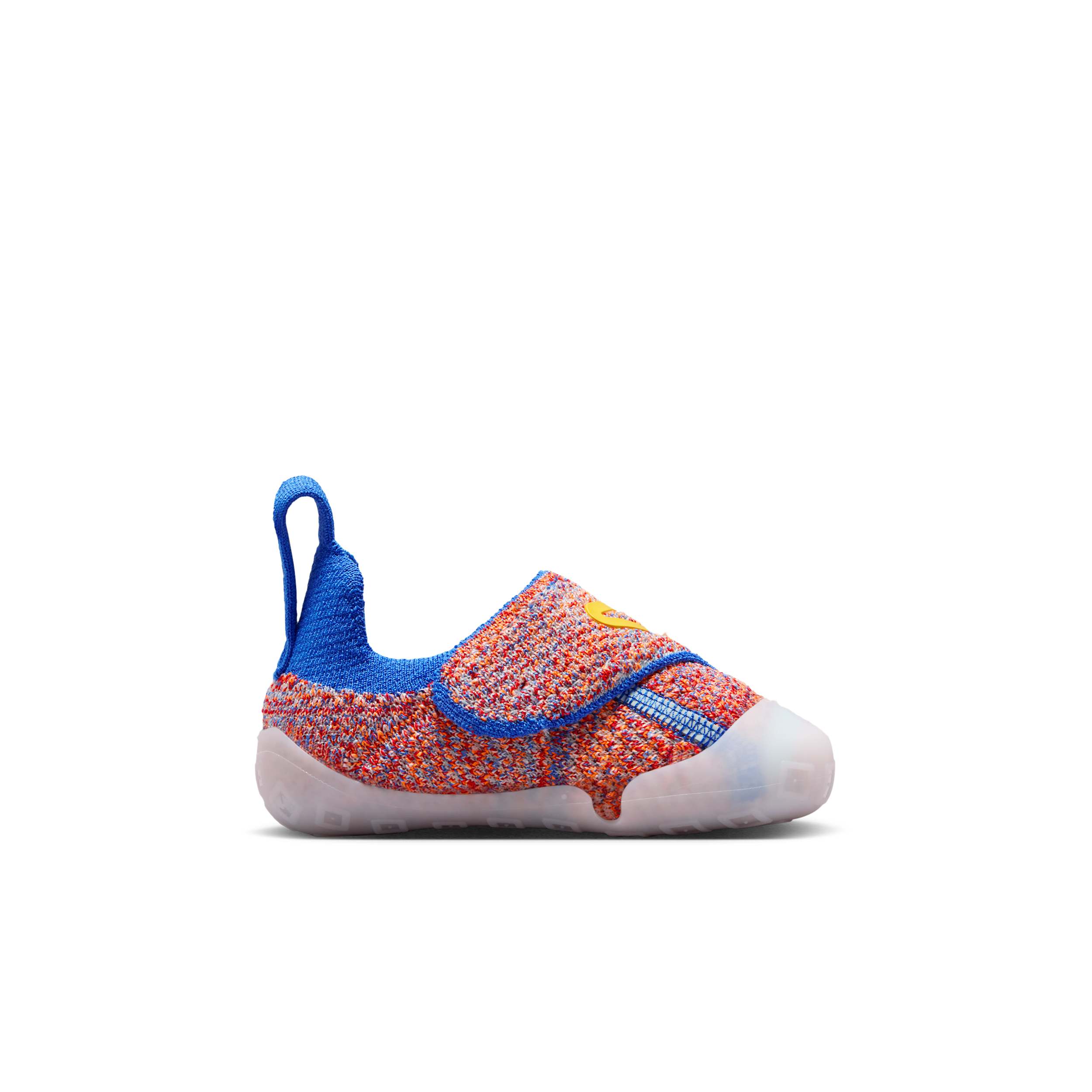 Nike Swoosh 1 TD 'Glacier Blue Orange Topaz Gold' | Infant Size 4 - FB3244-406