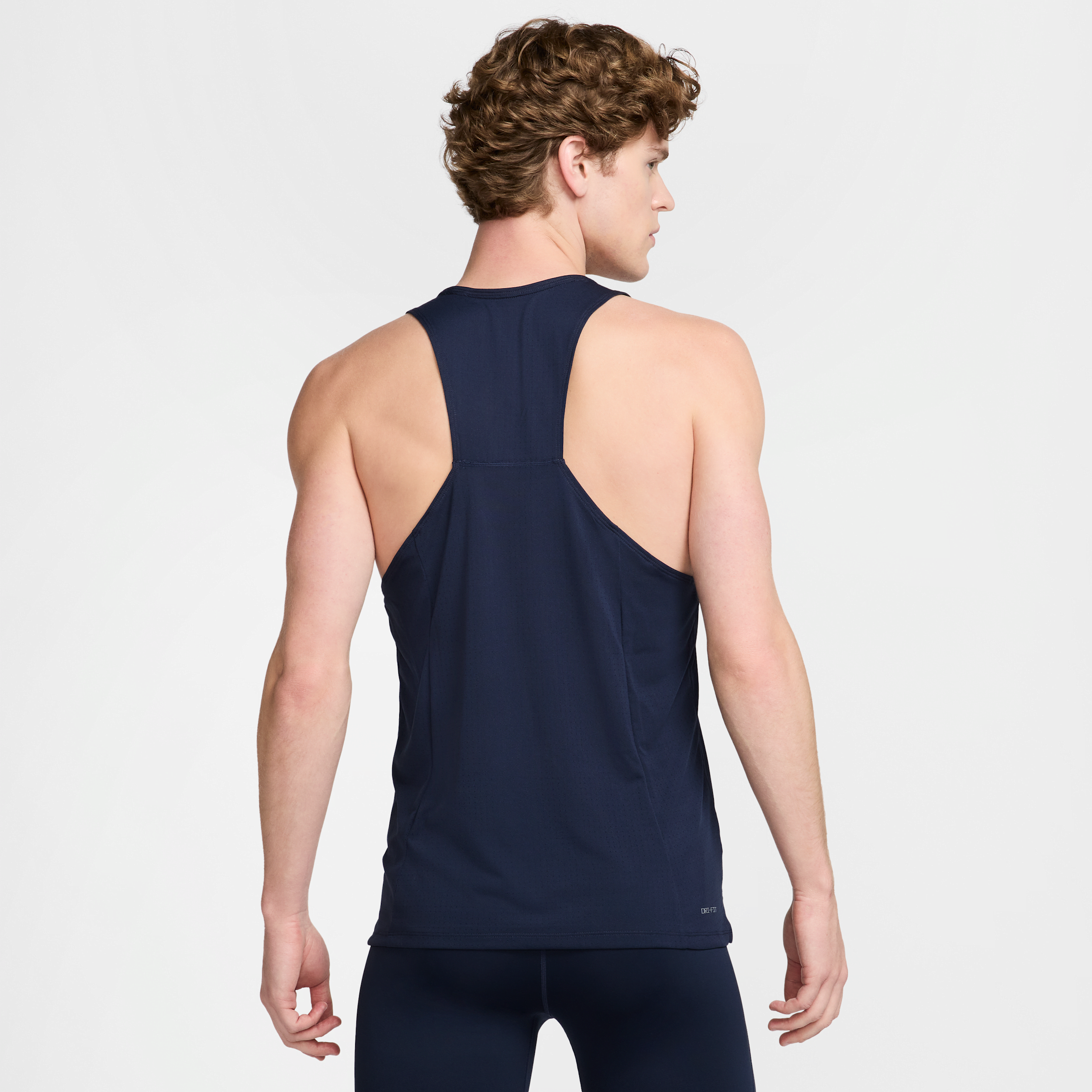 Maillot de running Nike Fast Dri-FIT pour homme - Bleu