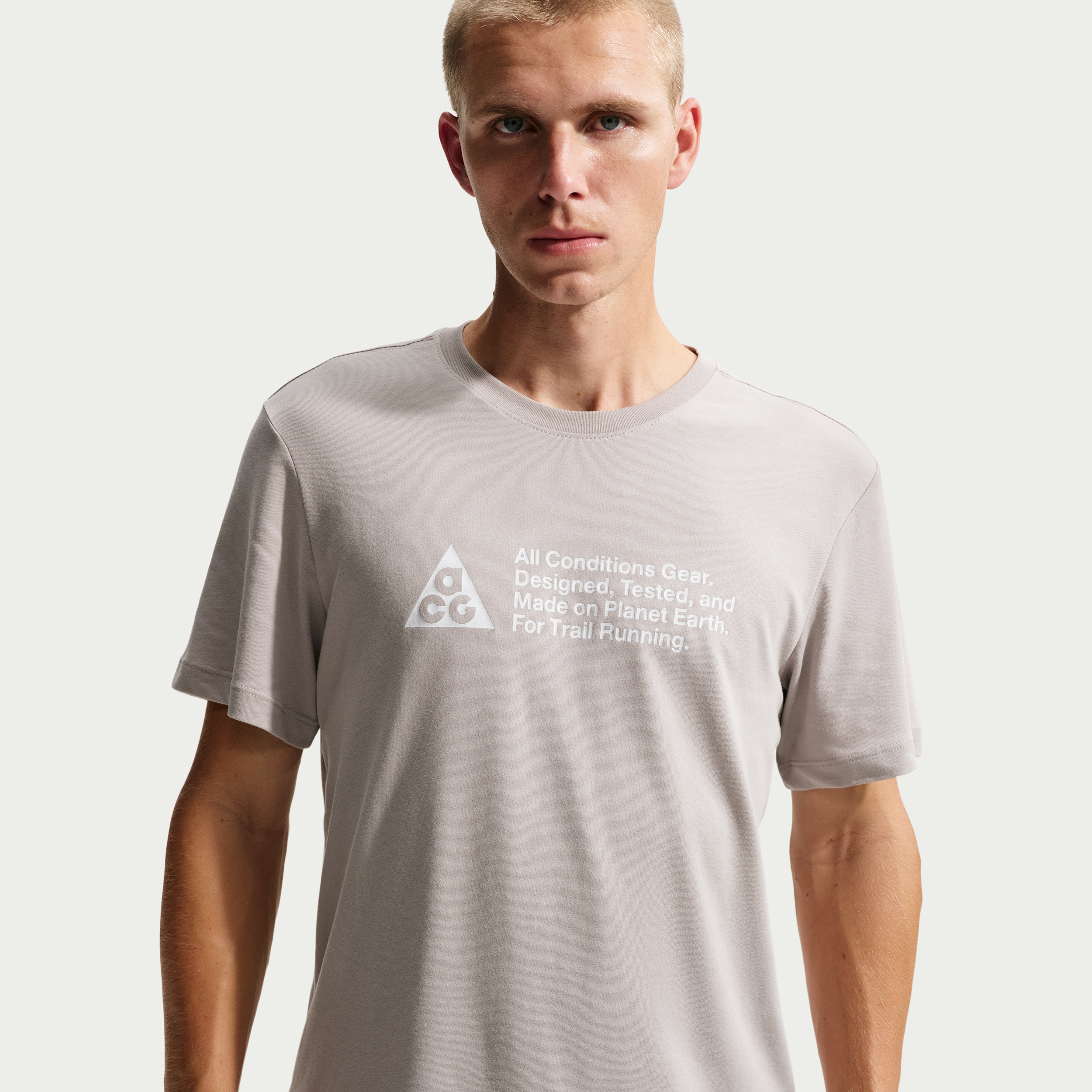 Thumbnail - Nike ACG Dri-FIT Traillauf-T-Shirt (Herren) - Grau