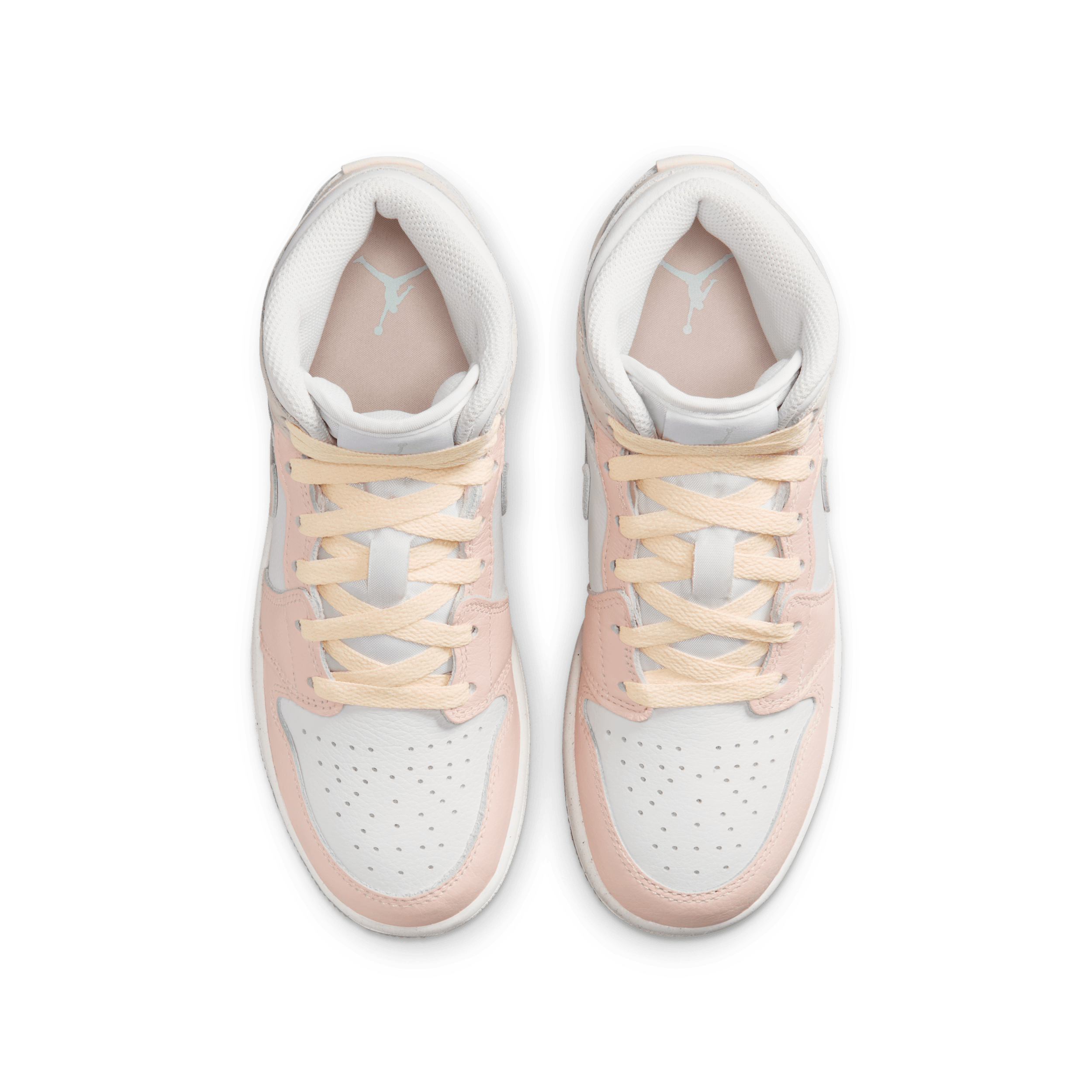 Chaussure Air Jordan 1 Mid SE pour ado - Blanc