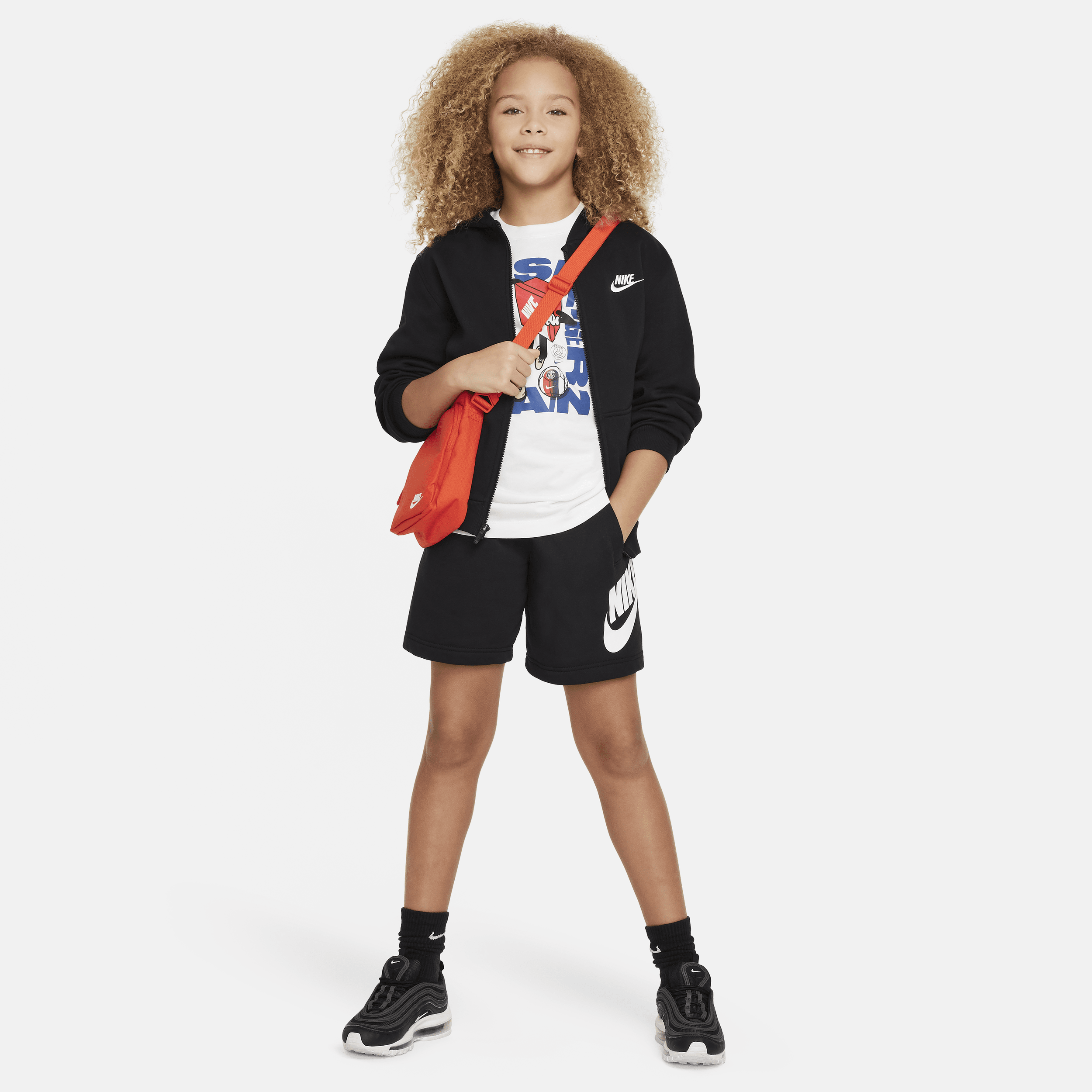 Nike Paris Saint-Germain Voetbalshirt voor kids Wit