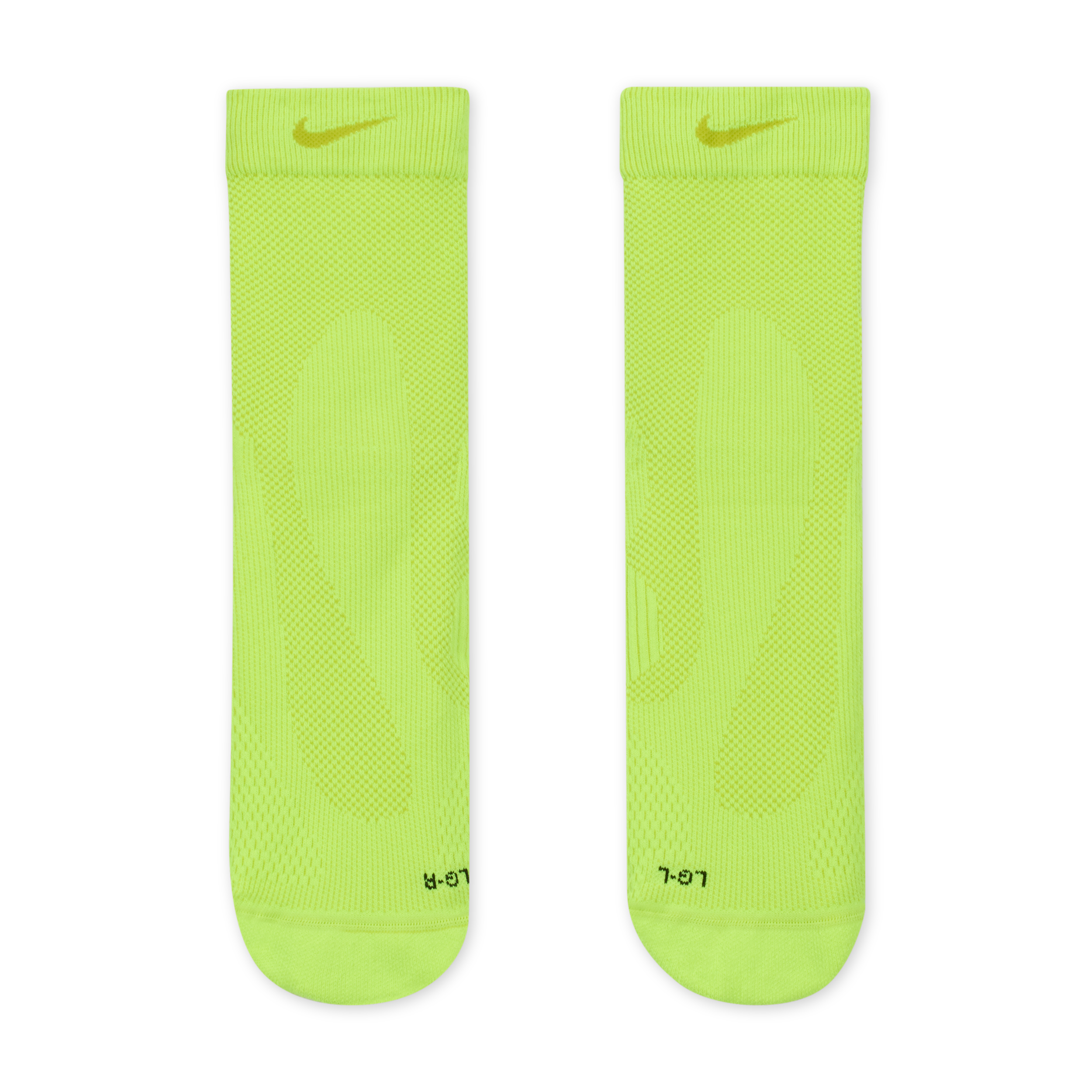 Thumbnail - Nike Running Lightweight Micro Crew-Socken (1 Paar) - Gelb