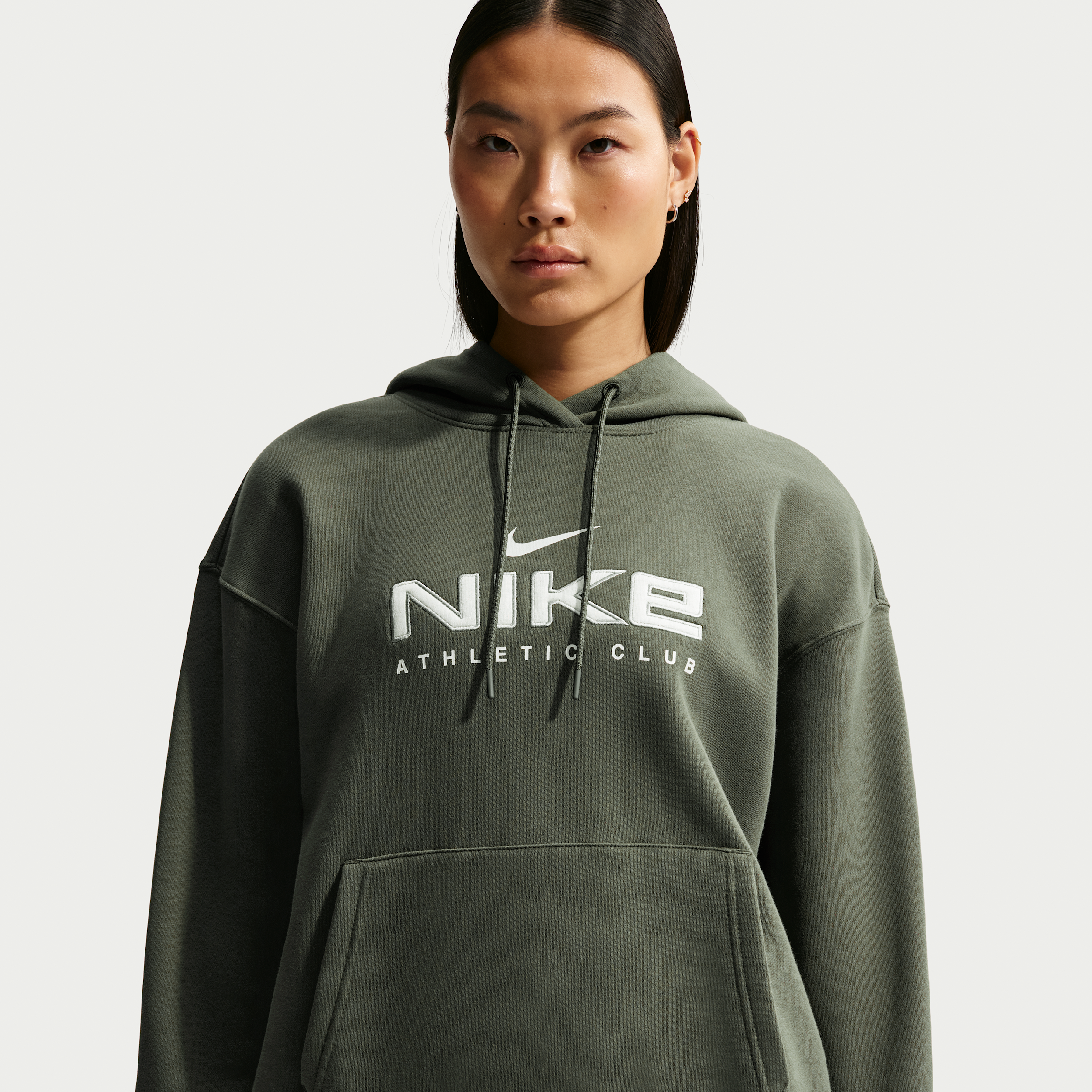 Thumbnail - Nike Phoenix Fleece Oversize-Hoodie für Damen - Grün