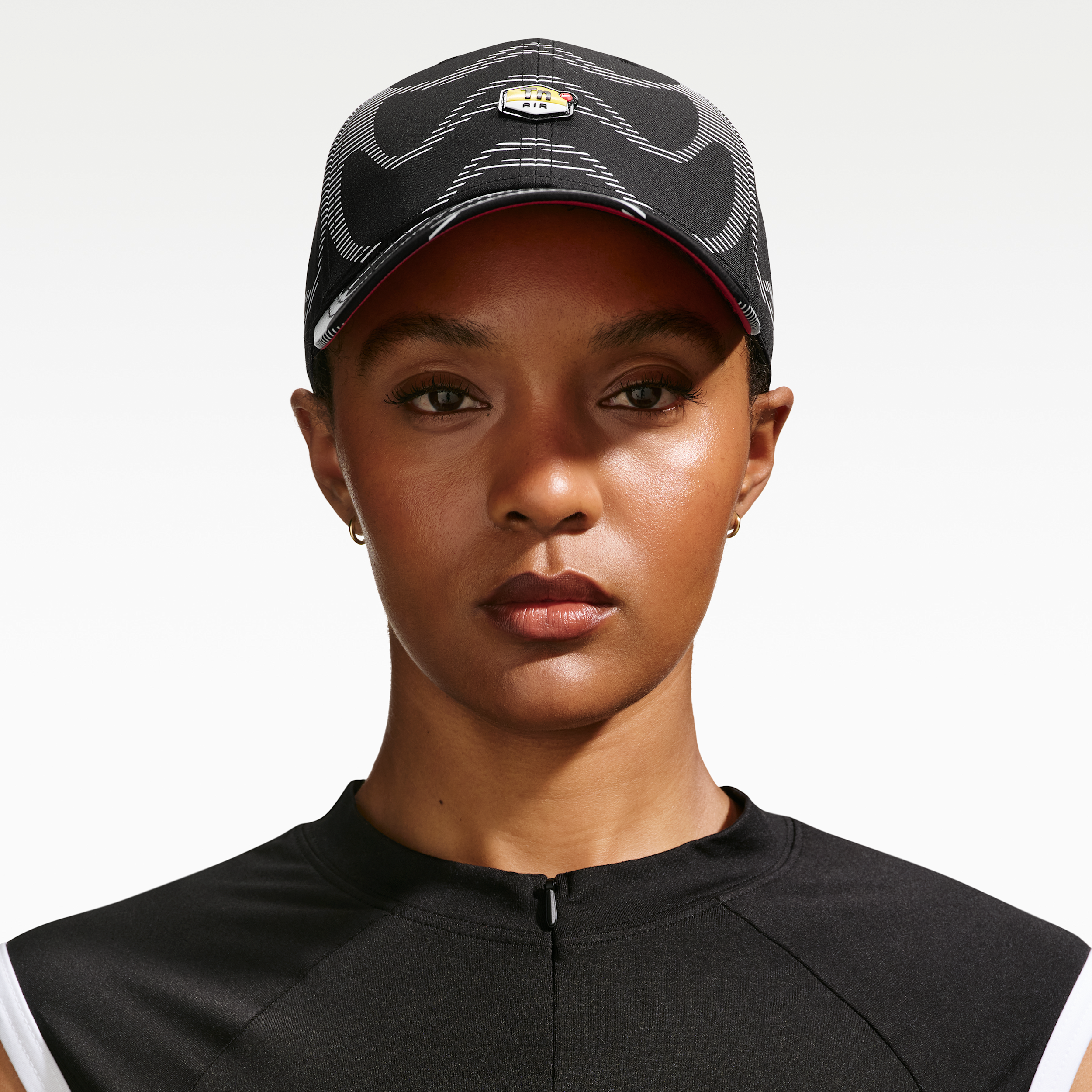 Thumbnail - Nike Club strukturierte Cap - Schwarz