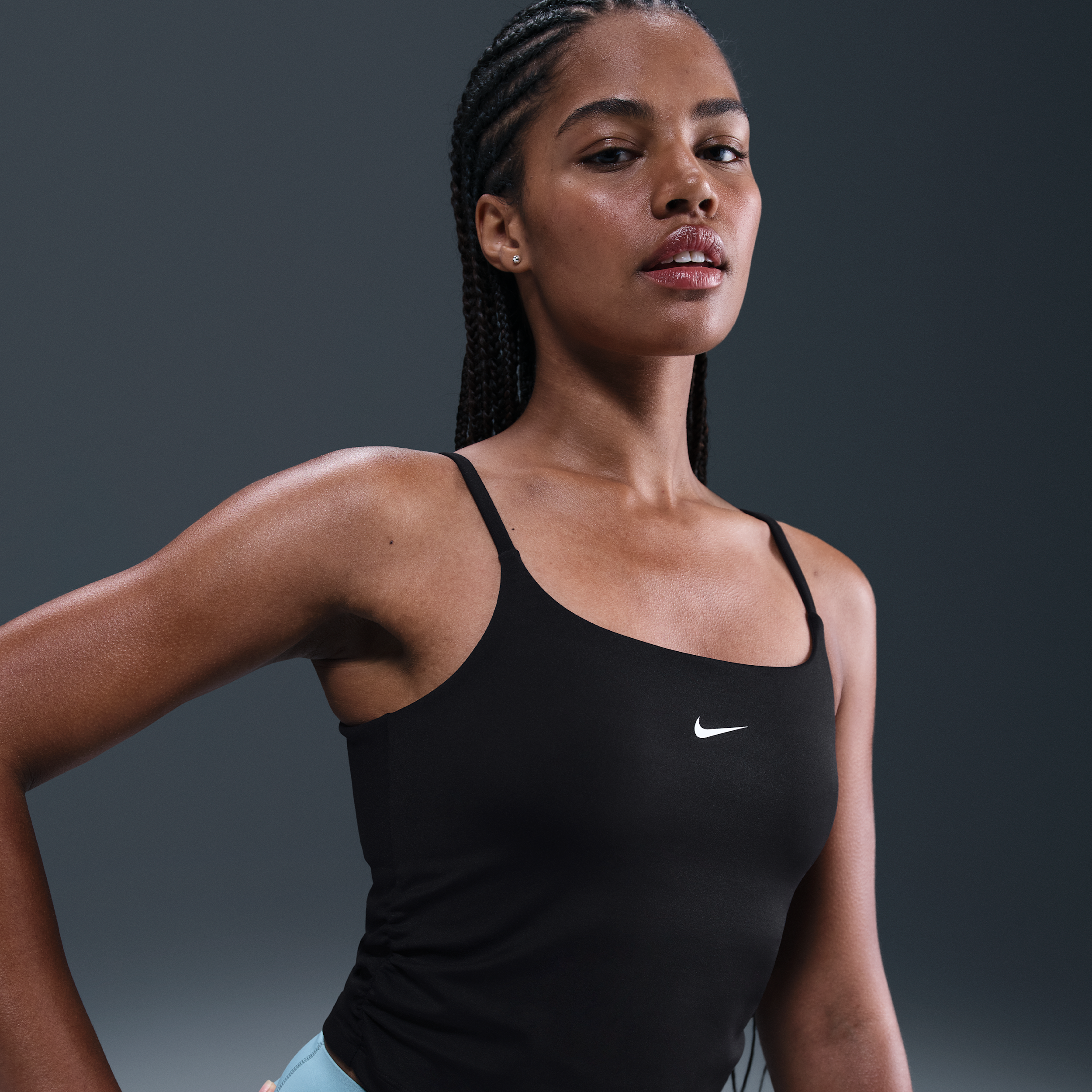 Thumbnail - Nike One Dri-FIT Tanktop (Damen) - Schwarz
