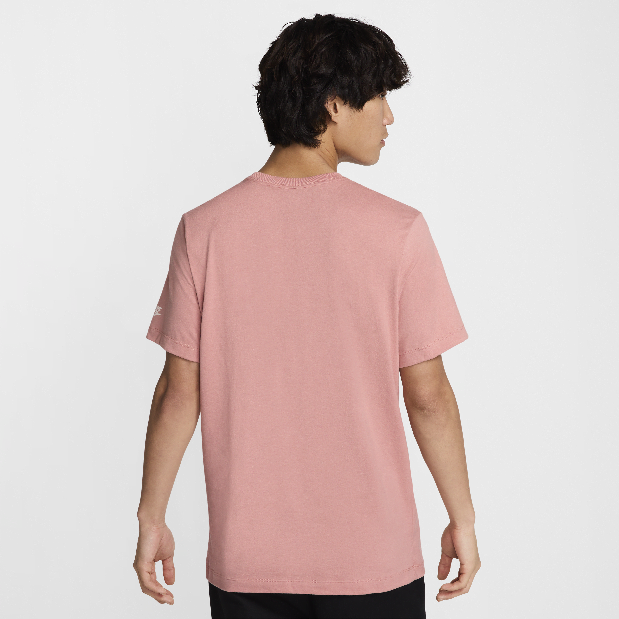 T-shirt à col ras-du-cou Nike Sportswear pour homme - Rose