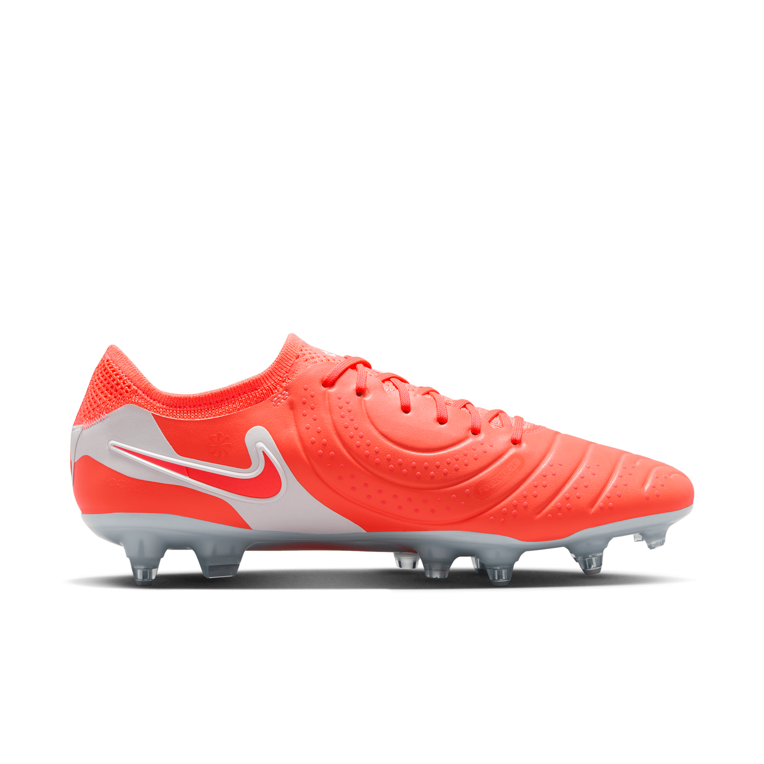 Chaussure de foot basse à crampons pour terrain gras Nike Tiempo Legend 10 Elite - Rose