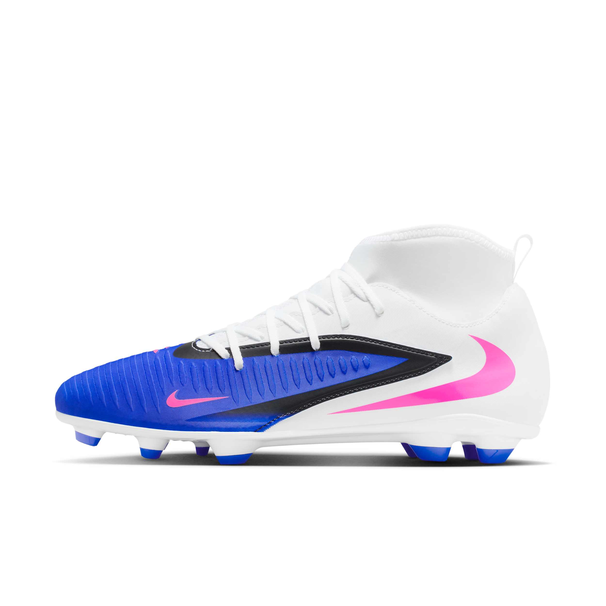 Nike Phantom 6 High Club Voetbalschoenen (meerdere Ondergronden) - Blauw