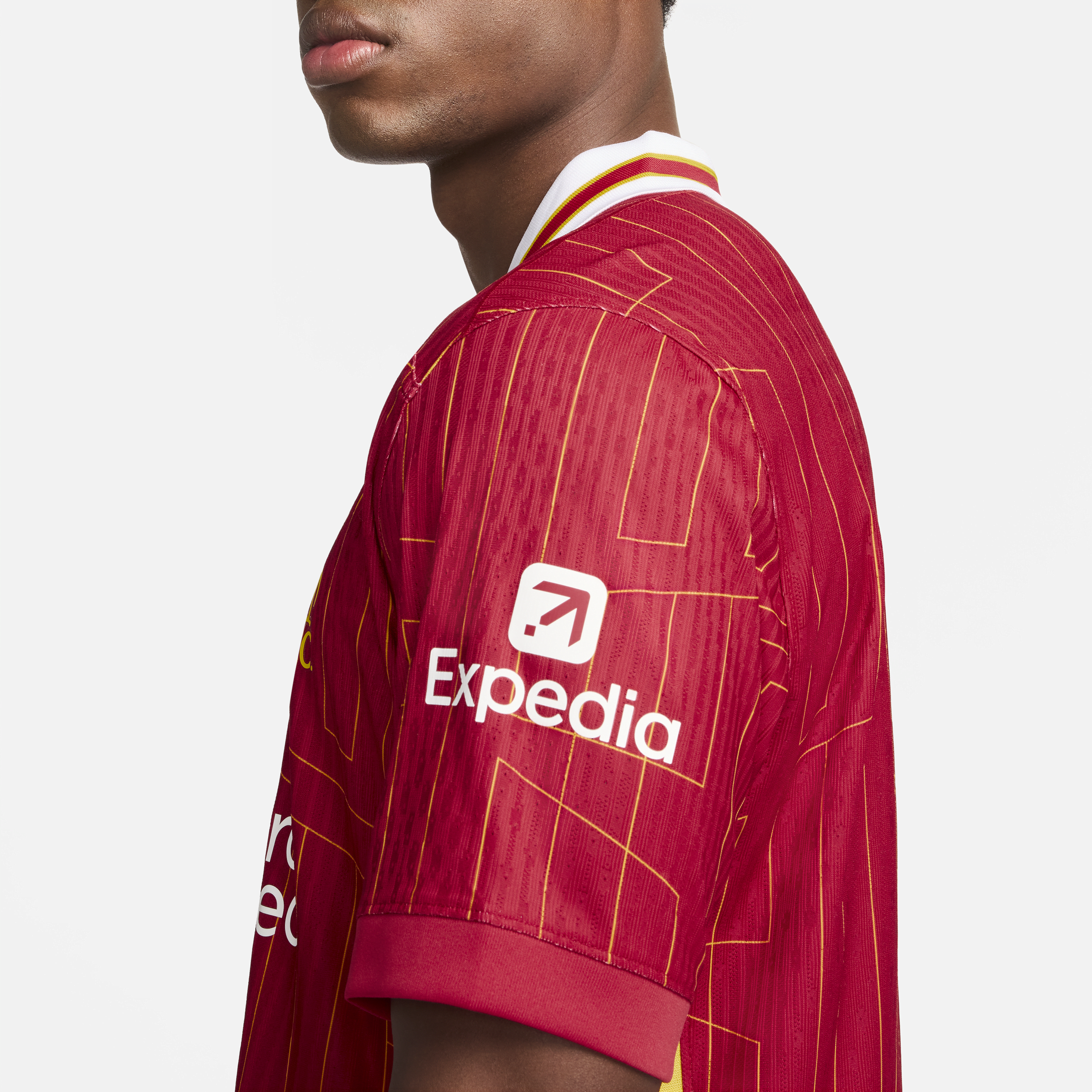 Nike Liverpool FC 2024 25 Match Thuis Dri-FIT ADV authentiek voetbalshirt voor heren Rood