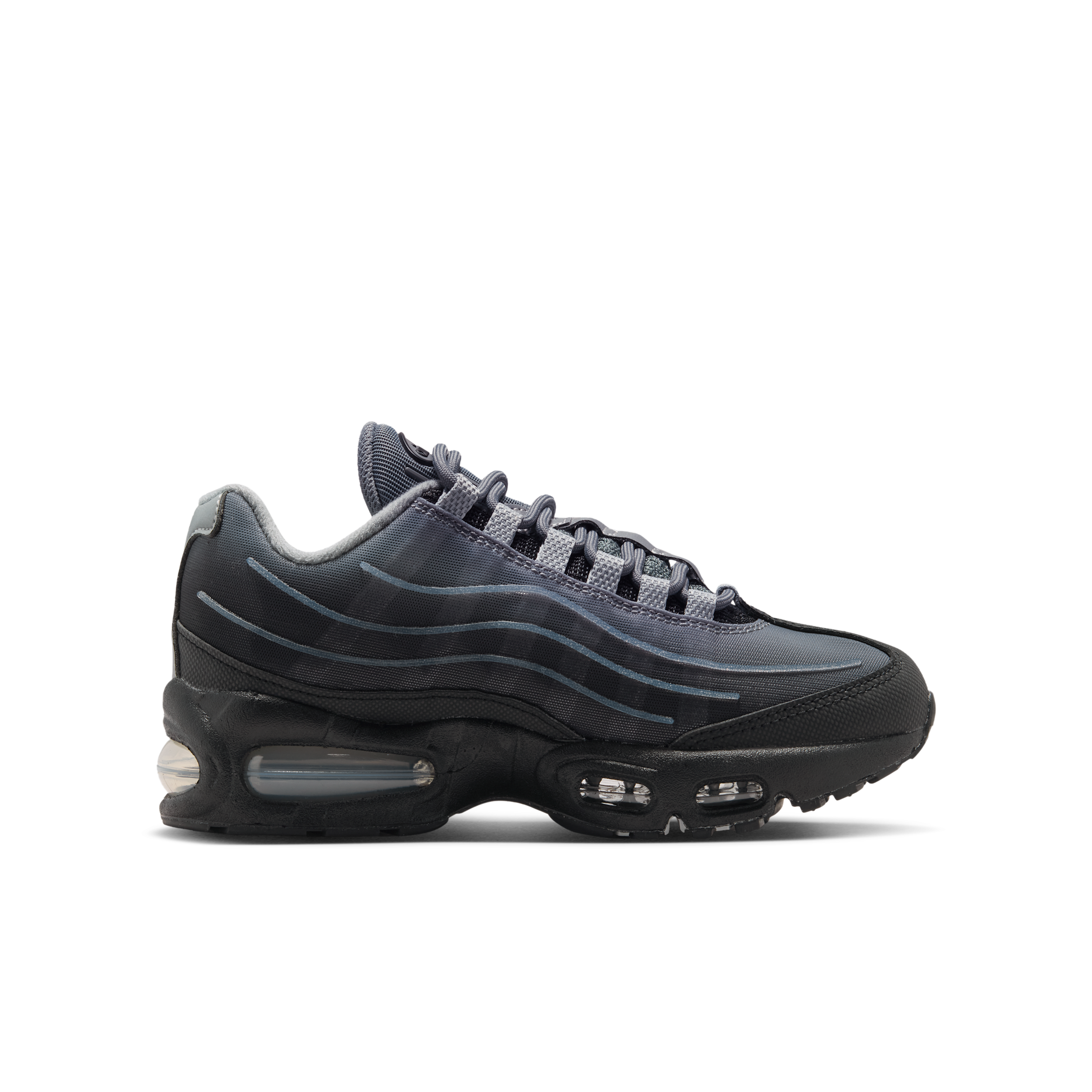 Nike Air Max 95 'Big Bubble' Tech kinderschoenen - Zwart - IR4602-002