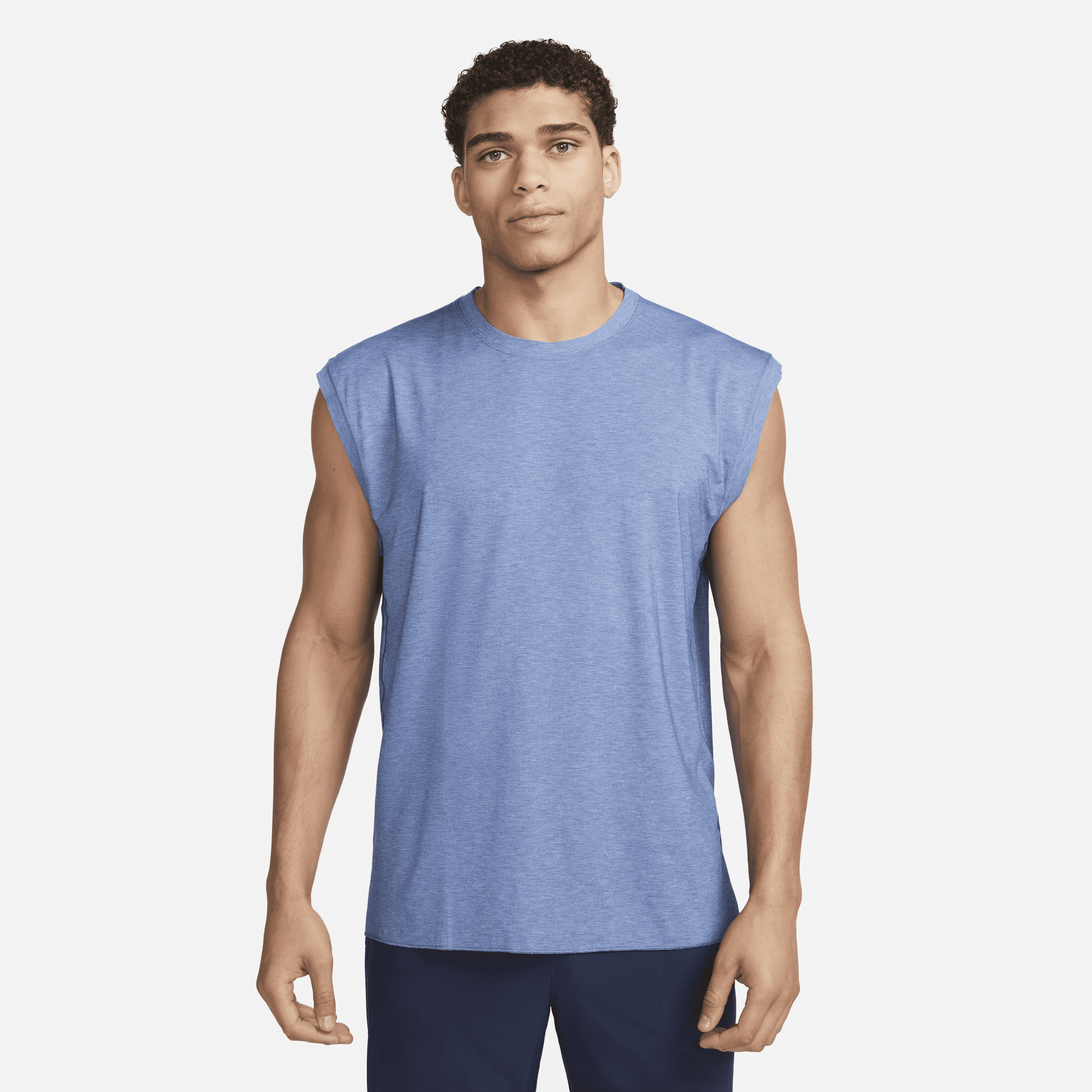 Męska koszulka bez rękawów Nike Yoga Dri-FIT - Fiolet