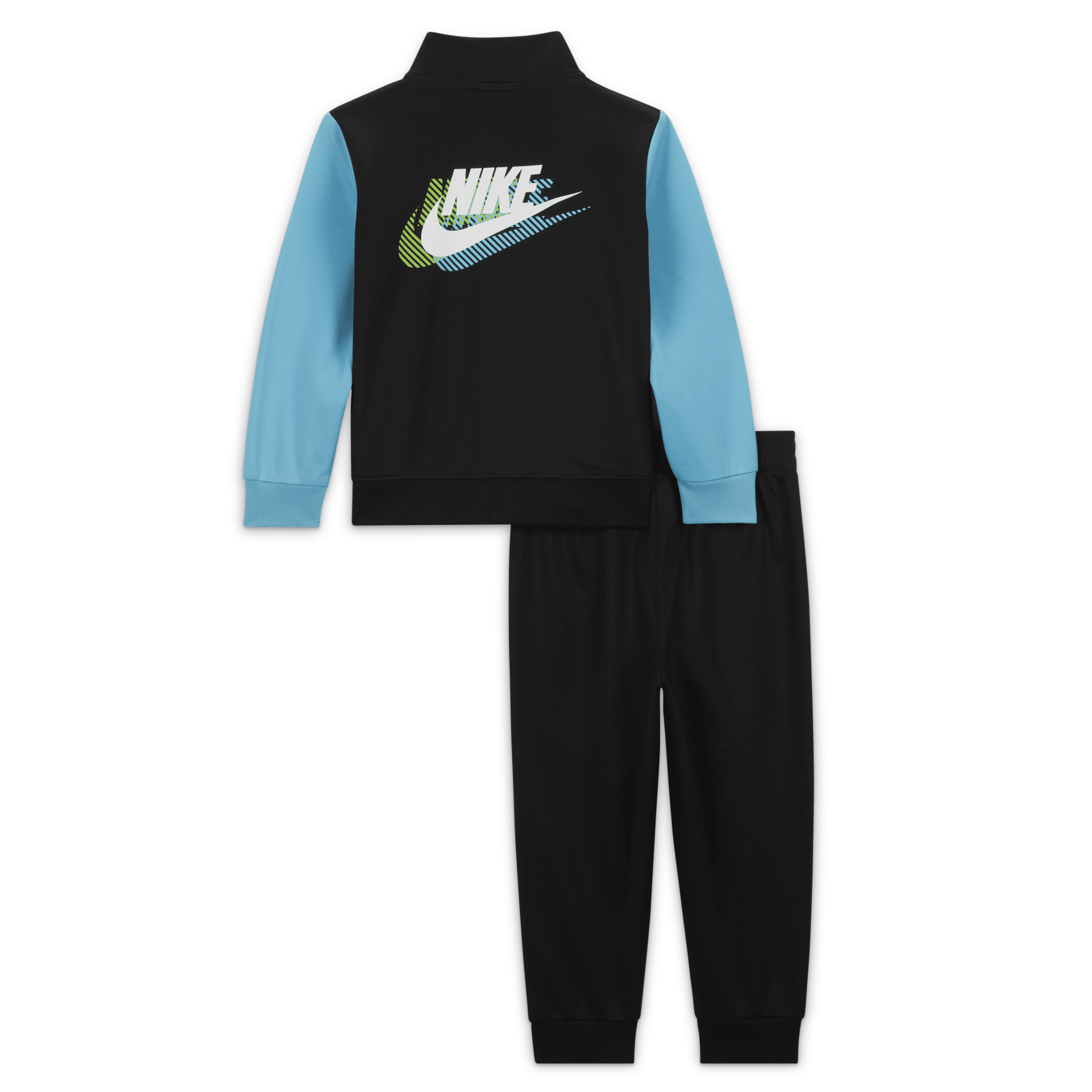 Thumbnail - Nike Active Joy Tricot Set Trainingsanzug für Babys (12 bis 24 Monate) - Schwarz