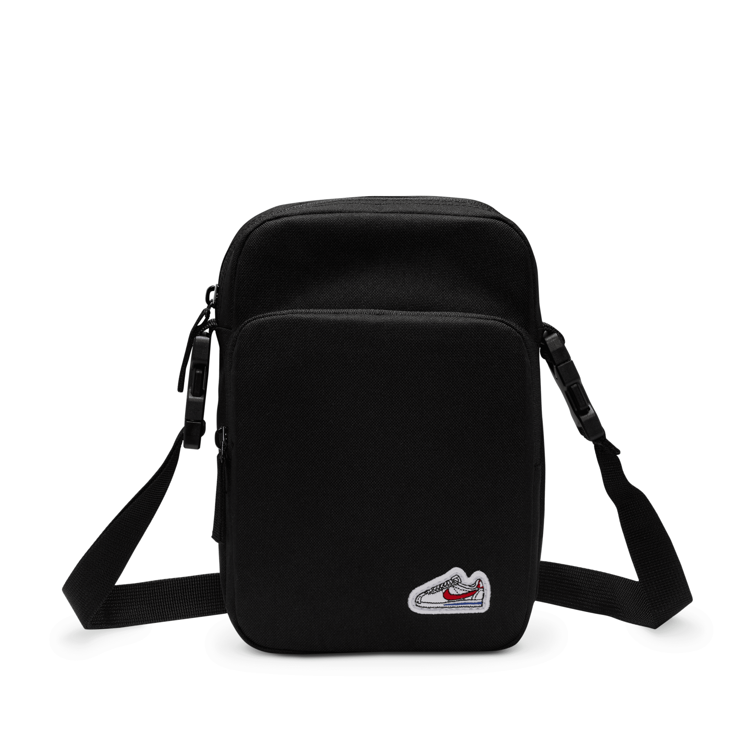 Nike Cortez Heritage Cross-Body Bag (4L) - Black - Sustainable Materials