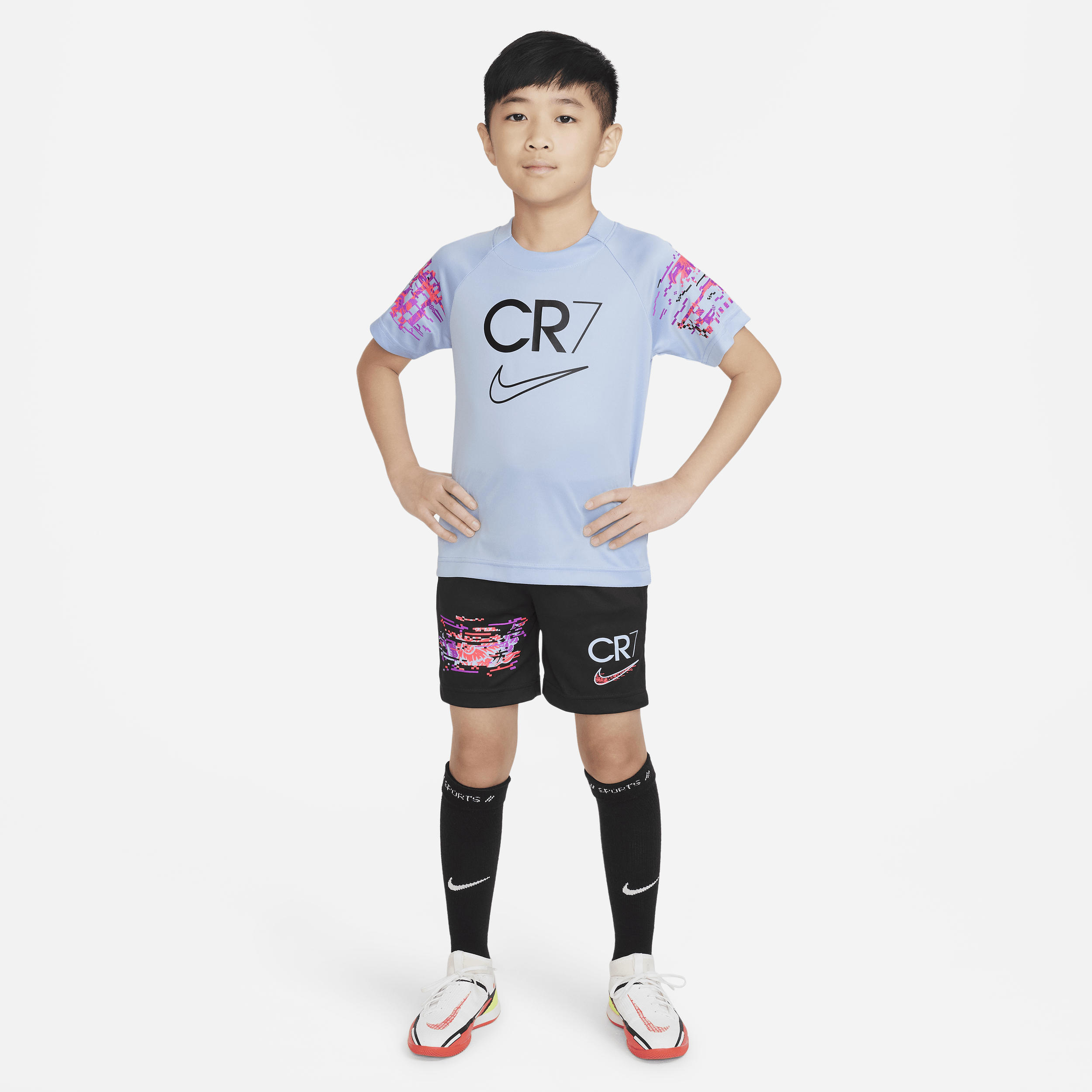 Nike CR7 Dri-FIT Shorts Set Younger Kids' Set - Blue