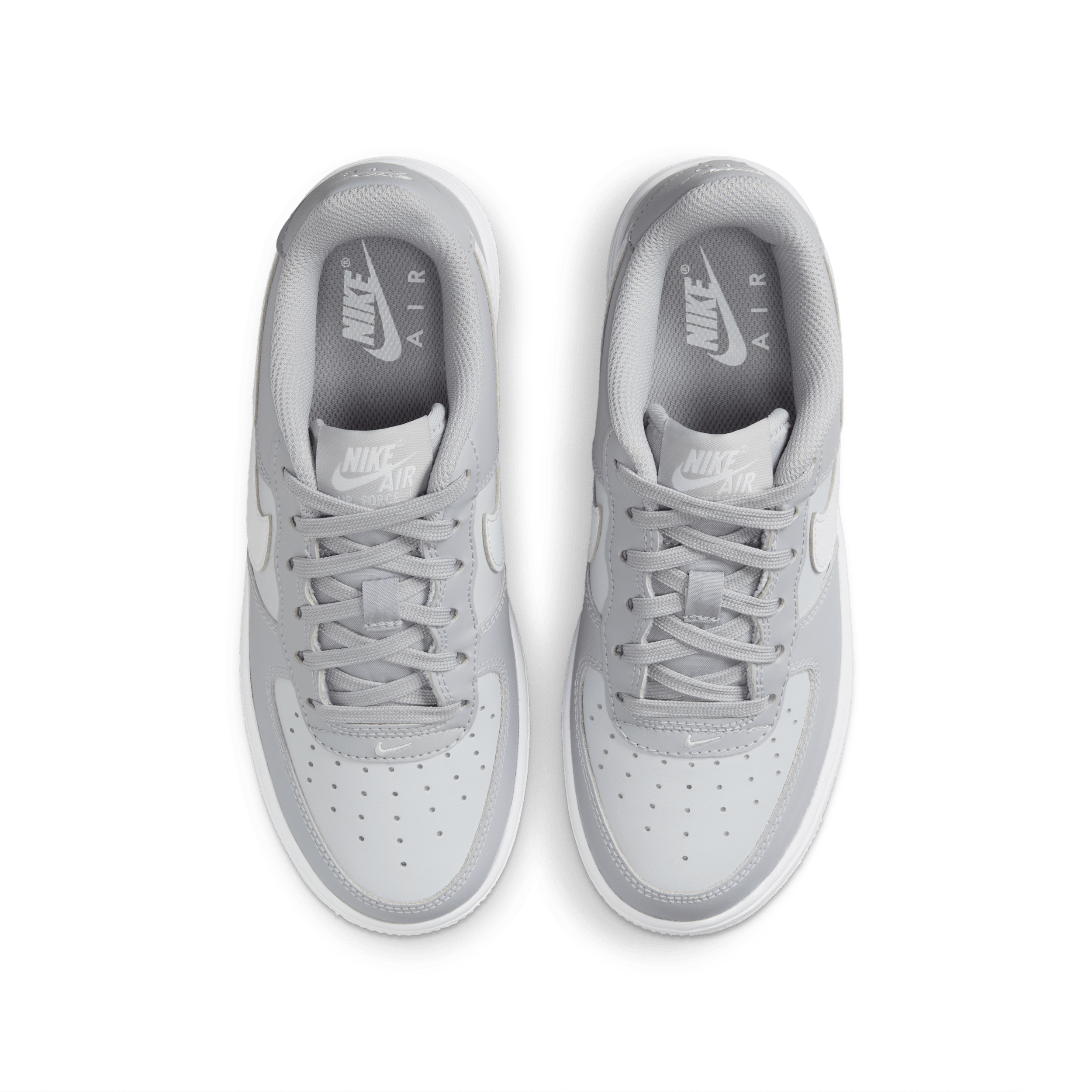 Chaussure Nike Air Force 1 pour ado - Gris