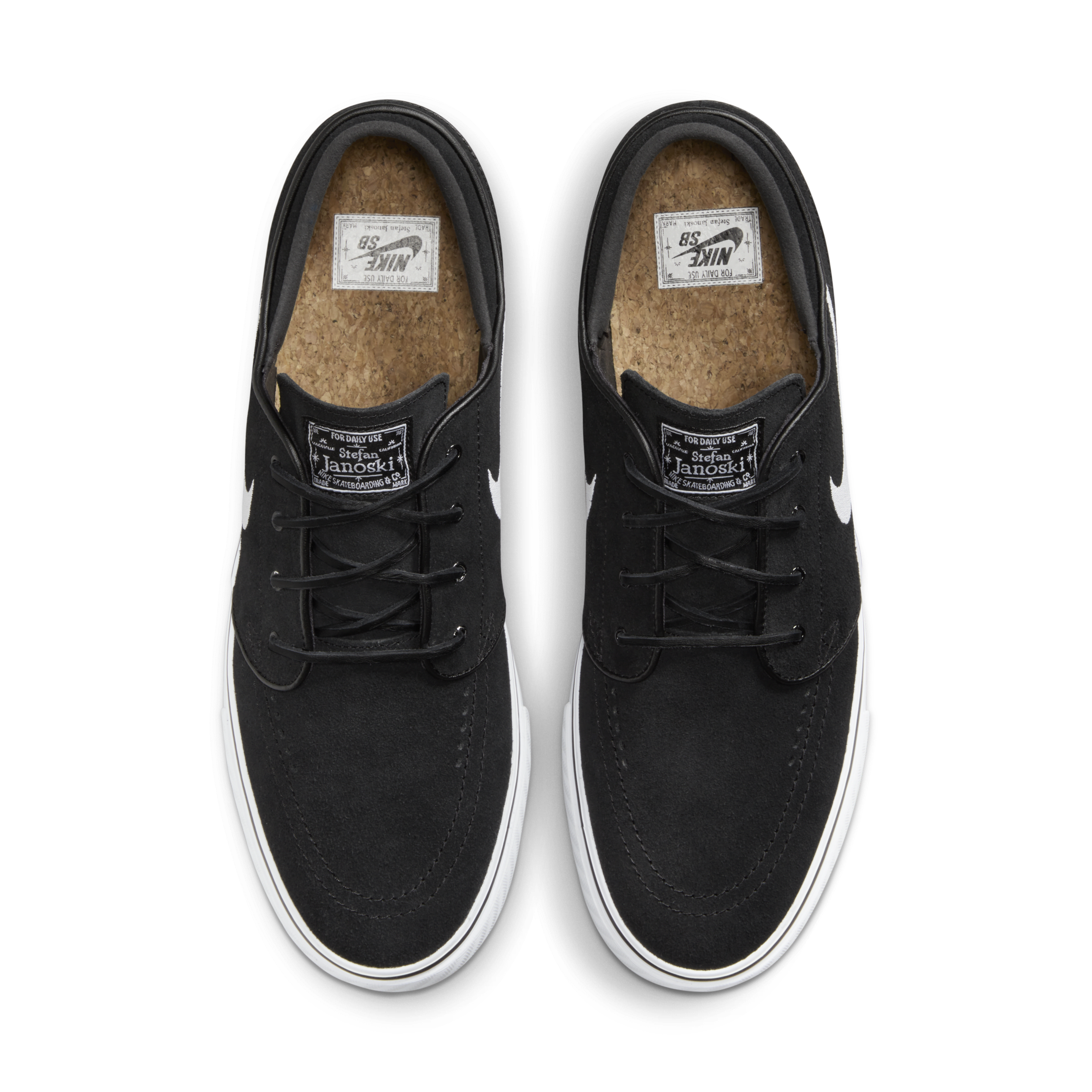 Chaussures de skateboard Nike SB Zoom Janoski OG+ - Noir