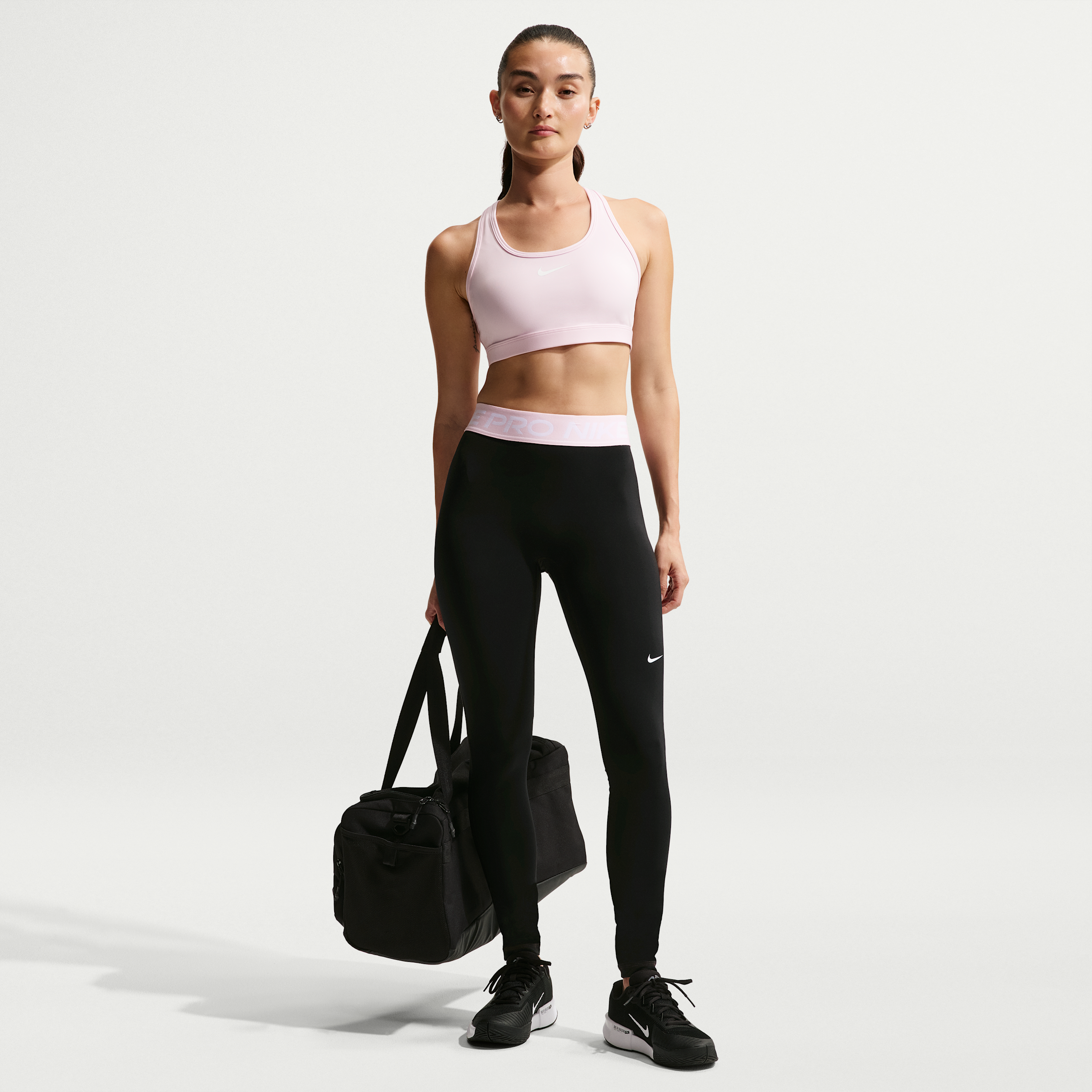 Leggings a vita media a tutta lunghezza Nike Pro – Donna - Nero