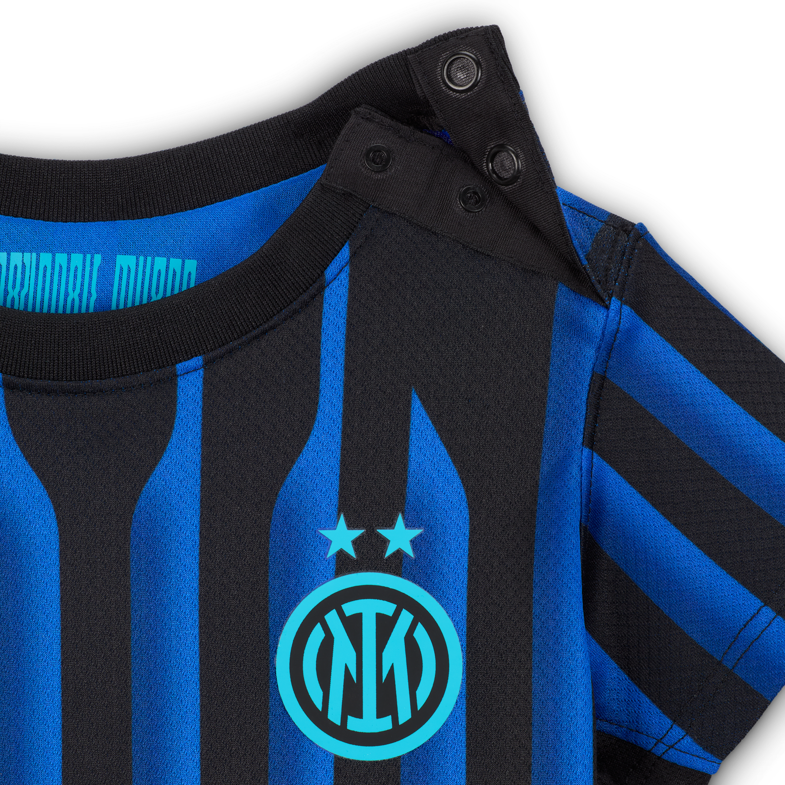 Thumbnail - Inter Mailand 2025/26 Stadium Home dreiteiliges Nike Replika-Fußballtrikot-Set (Babys und Kleinkinder) - Blau