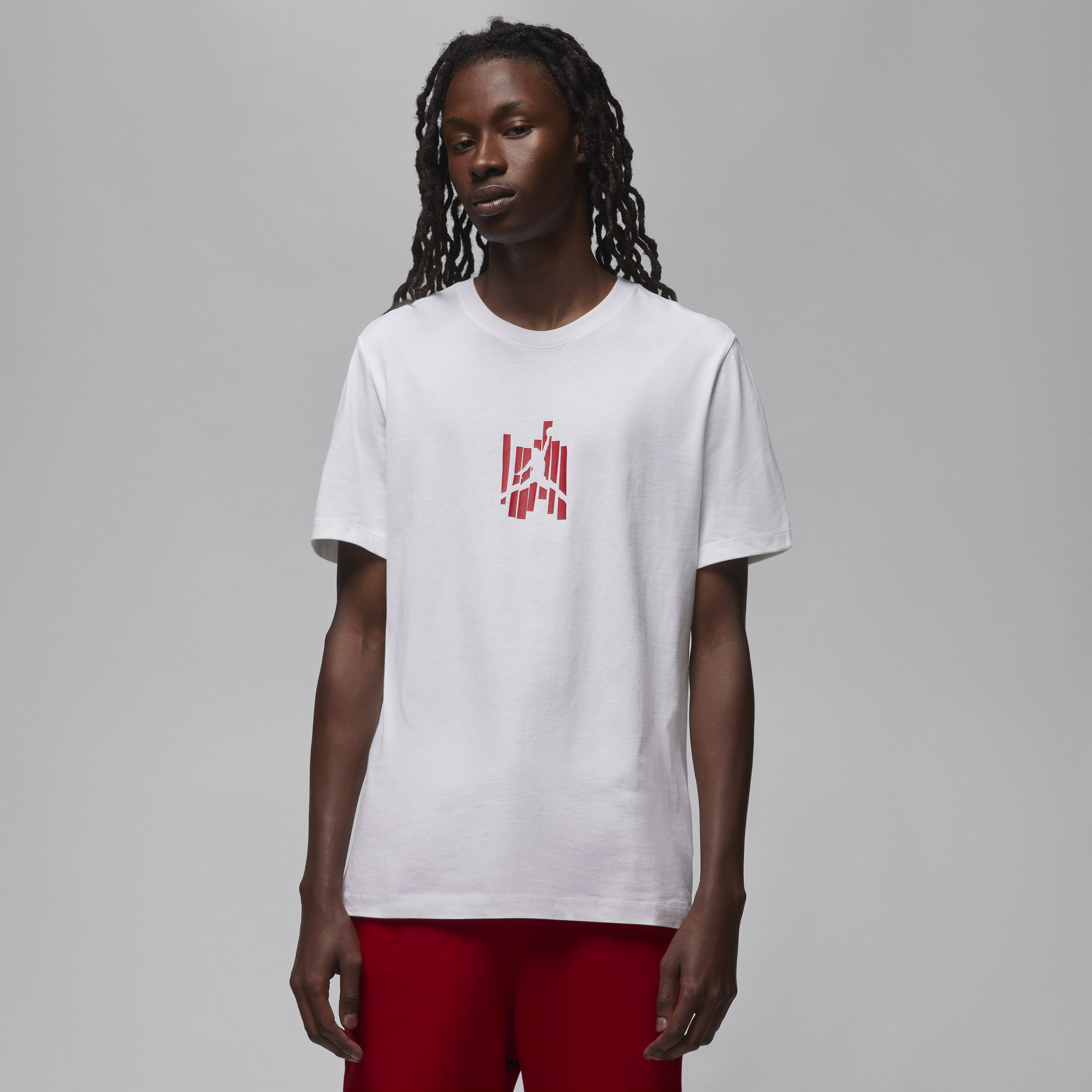 Jordan Brand T-shirt met graphic voor heren Wit