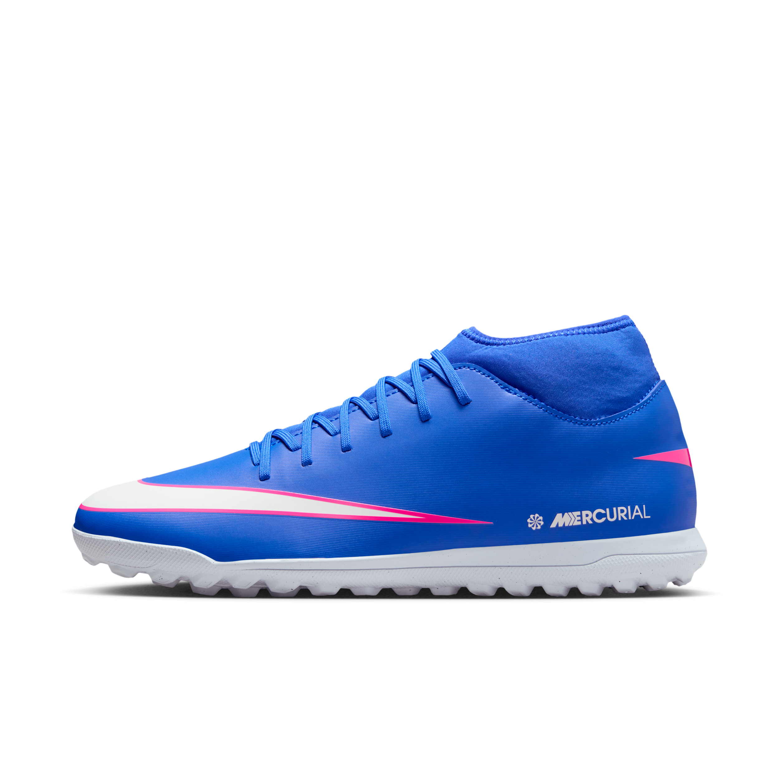 Chaussure de foot montante pour surface synthétique Nike Mercurial Superfly 10 Club - Bleu