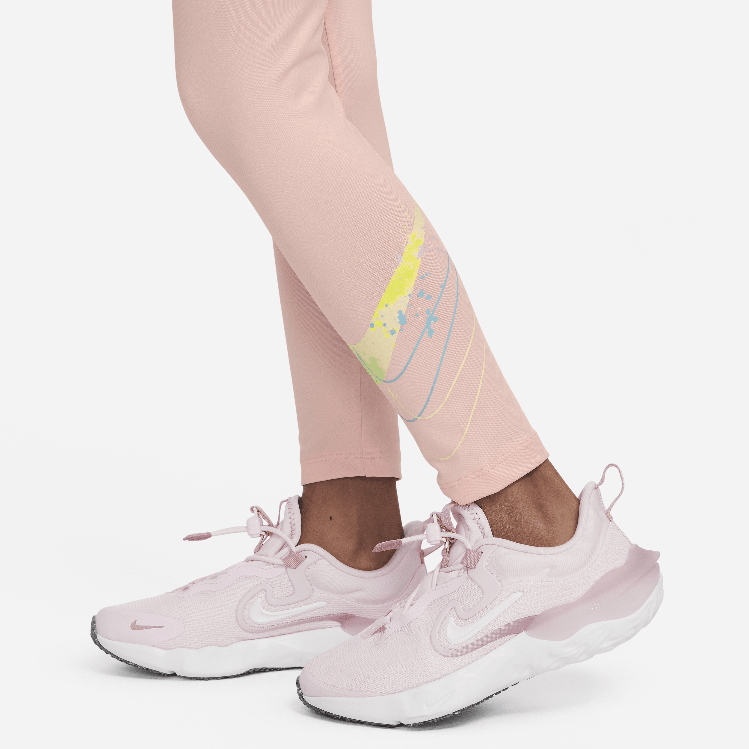 Nike 'Just DIY It' Leggings Legging voor kleuters Roze
