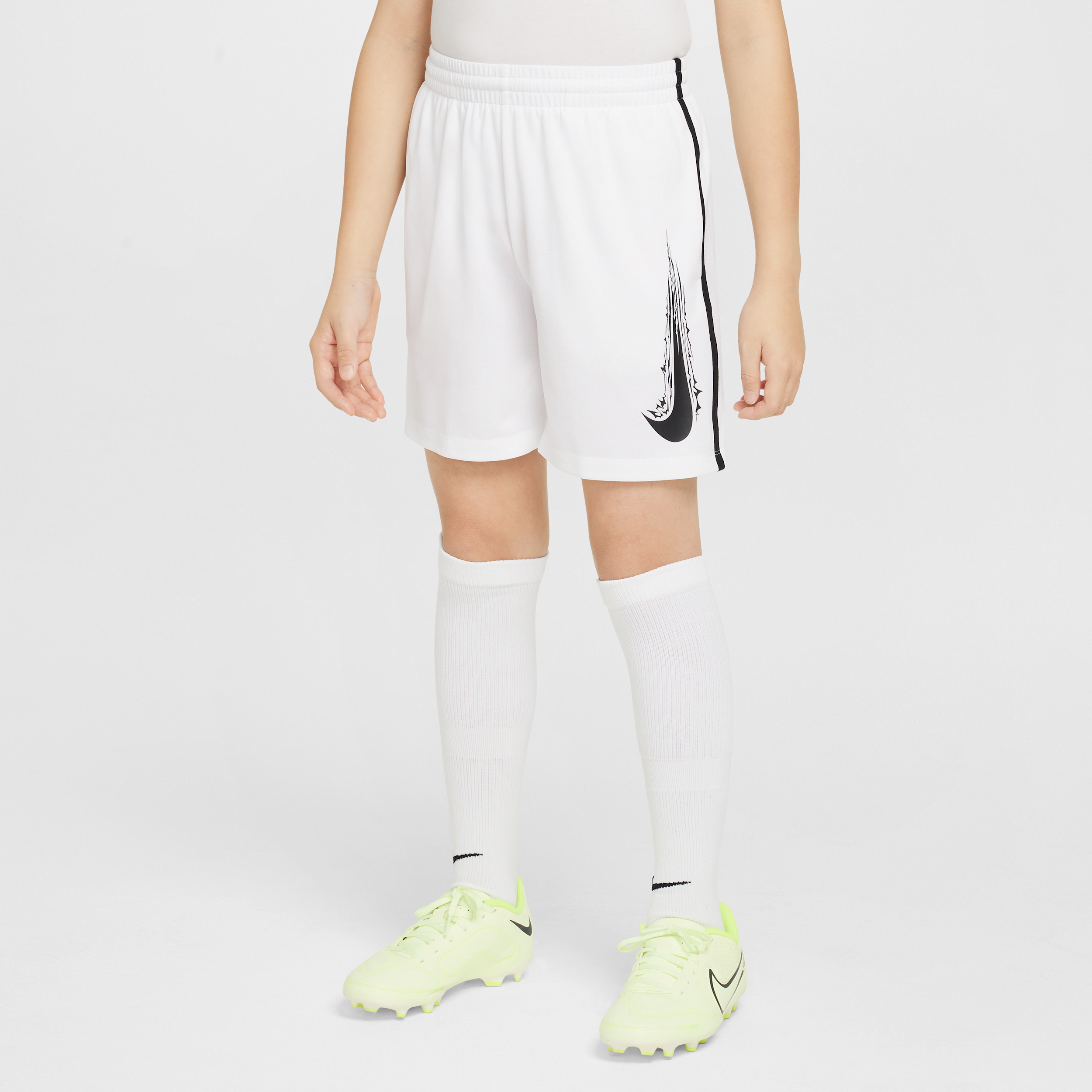 Nike Multi Older Kids (Boys) Dri-FIT Shorts - White - Polyester