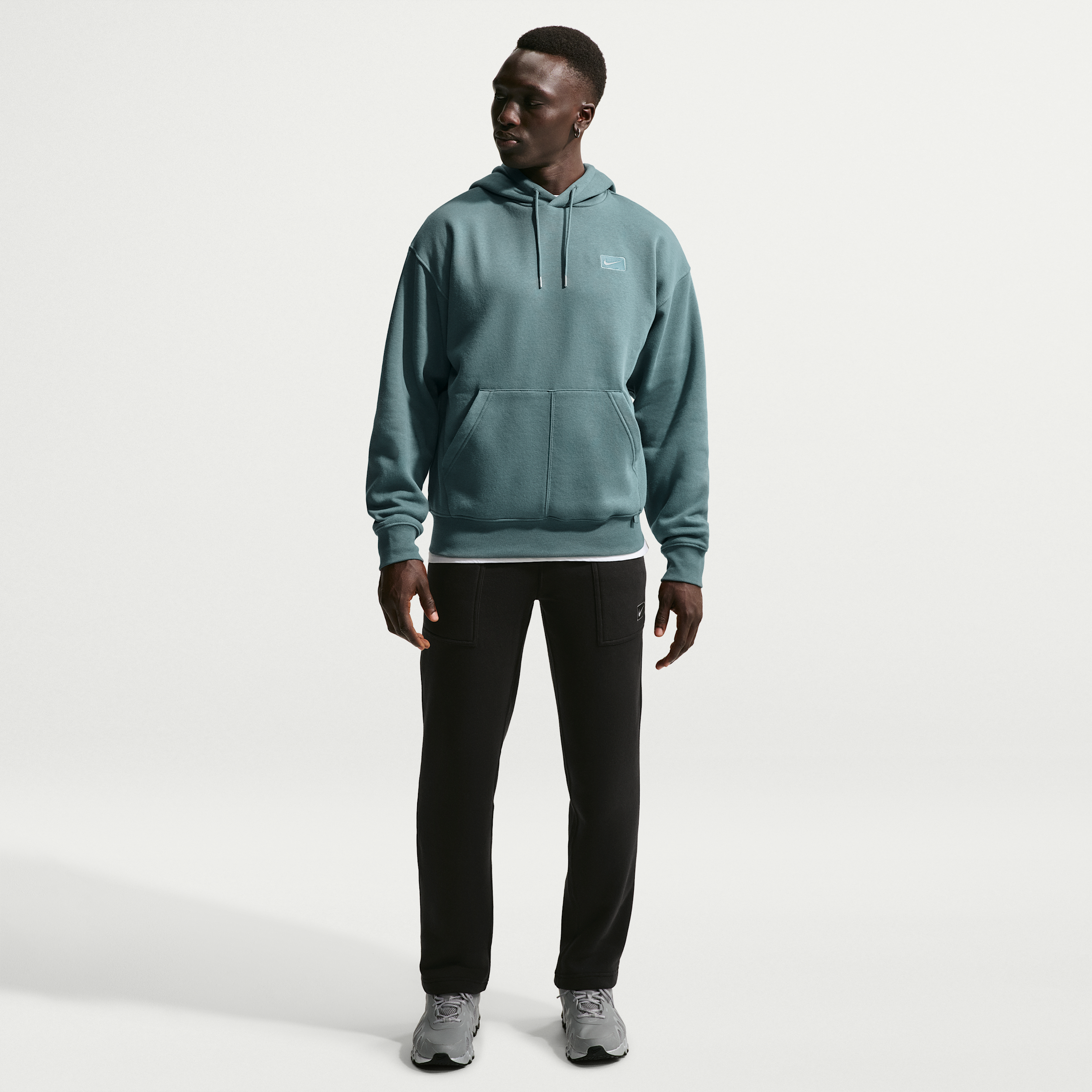 Thumbnail - Nike Hose mit offenem Saum (Herren) - Schwarz