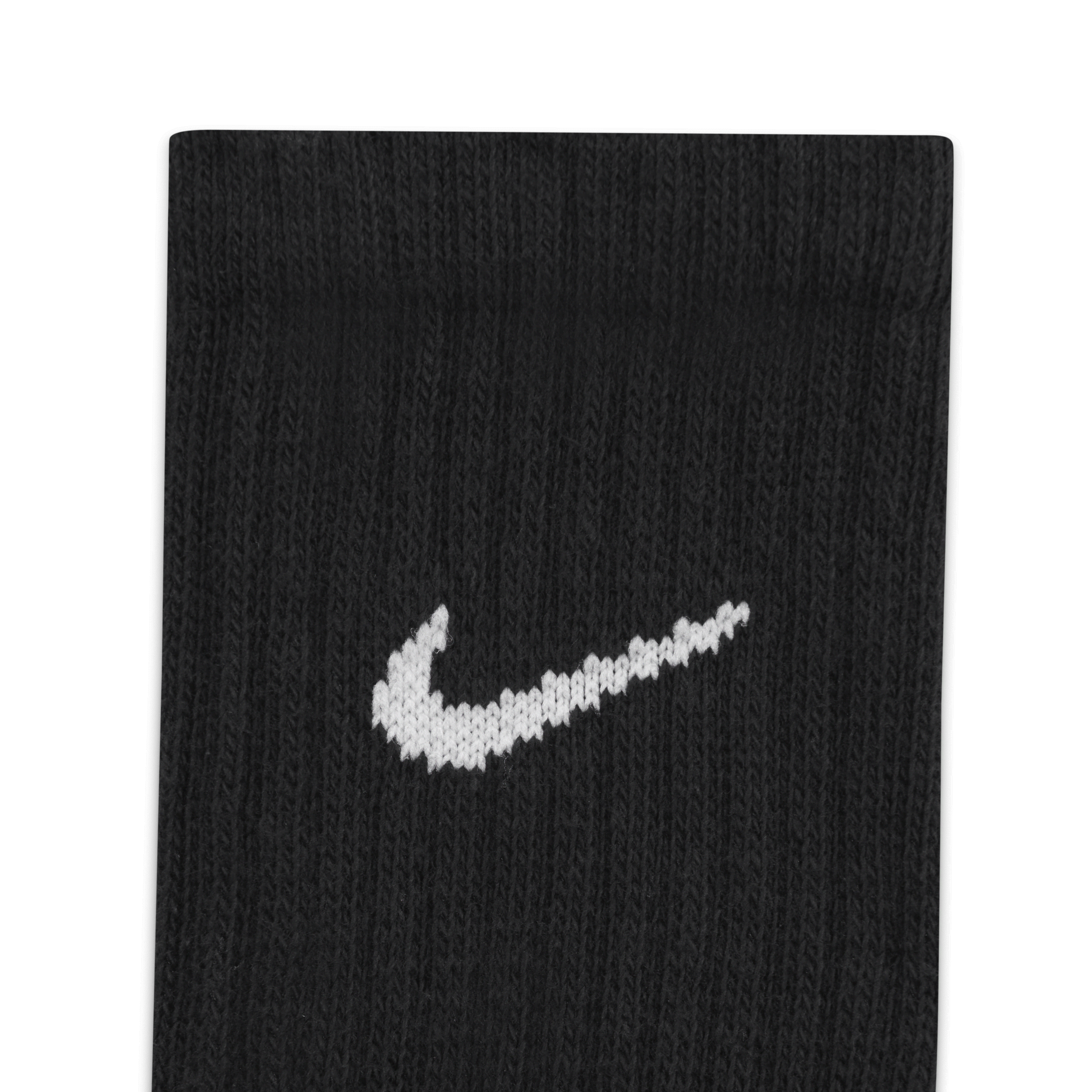 Chaussettes de training mi-mollet Nike Cushioned (3 paires) - Noir