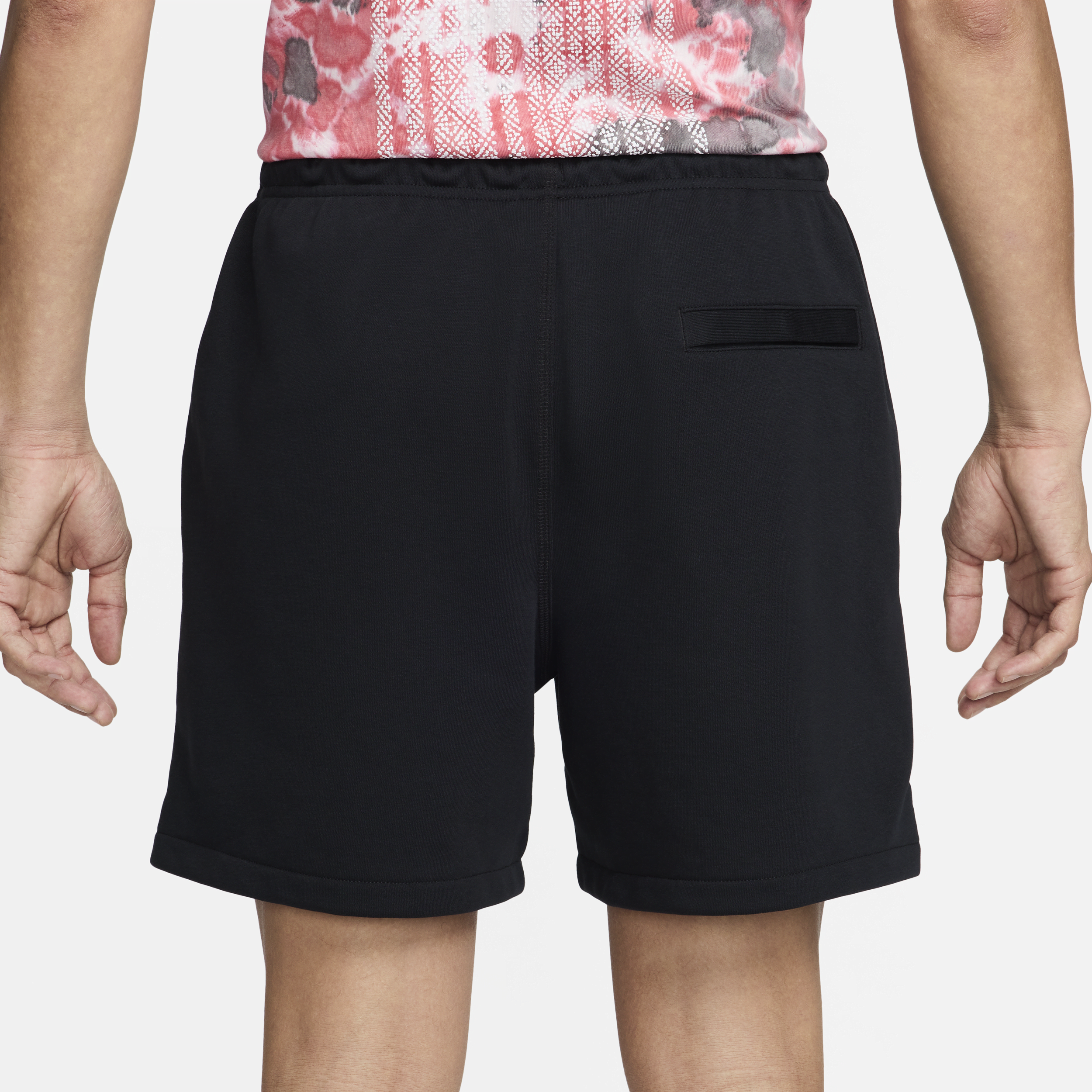 Short en molleton Flow Nike Club pour homme - Noir