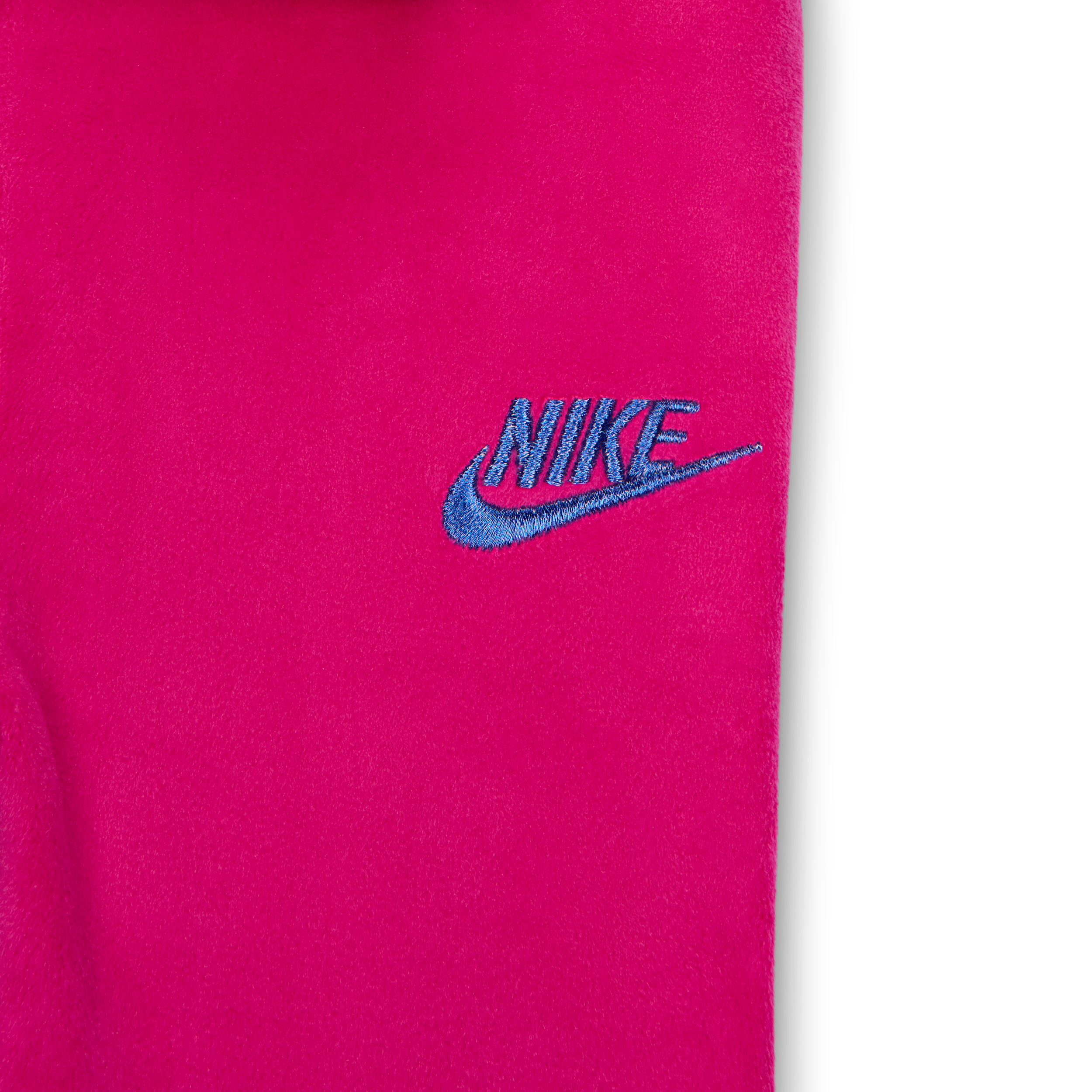 Thumbnail - Nike 2-teiliges Velours-Set mit ausgestellten Leggings (Babys, 12–24 M) - Pink
