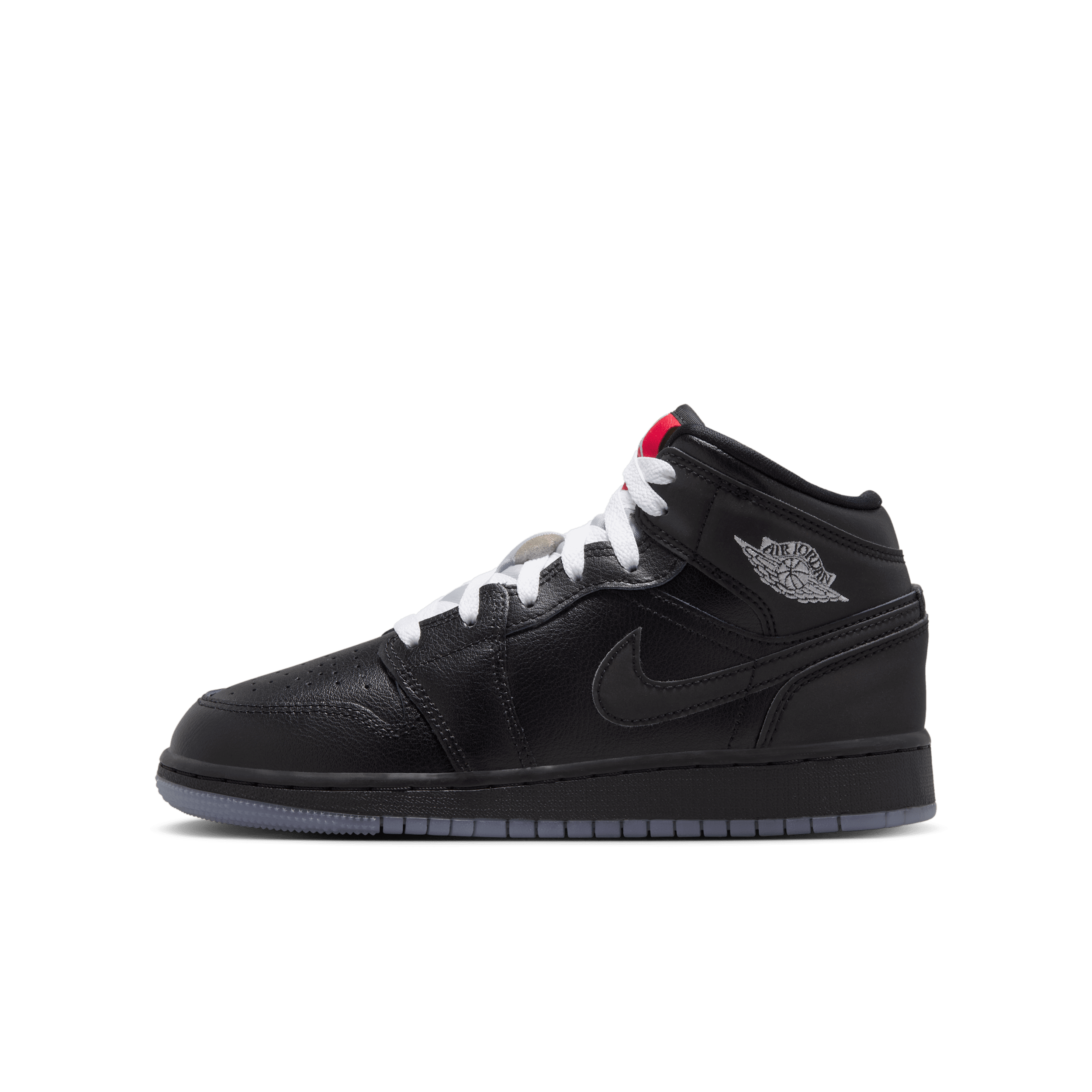 Chaussure Air Jordan 1 Mid SE pour ado - Noir
