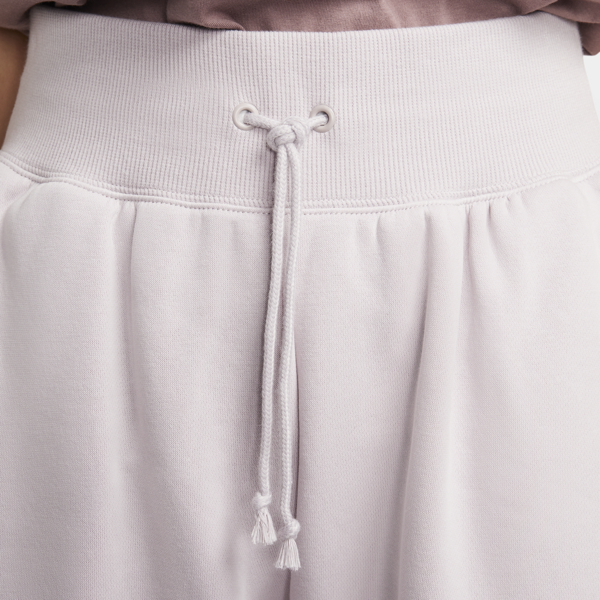 Nike Sportswear Phoenix Fleece oversized joggingbroek met logo voor dames Paars