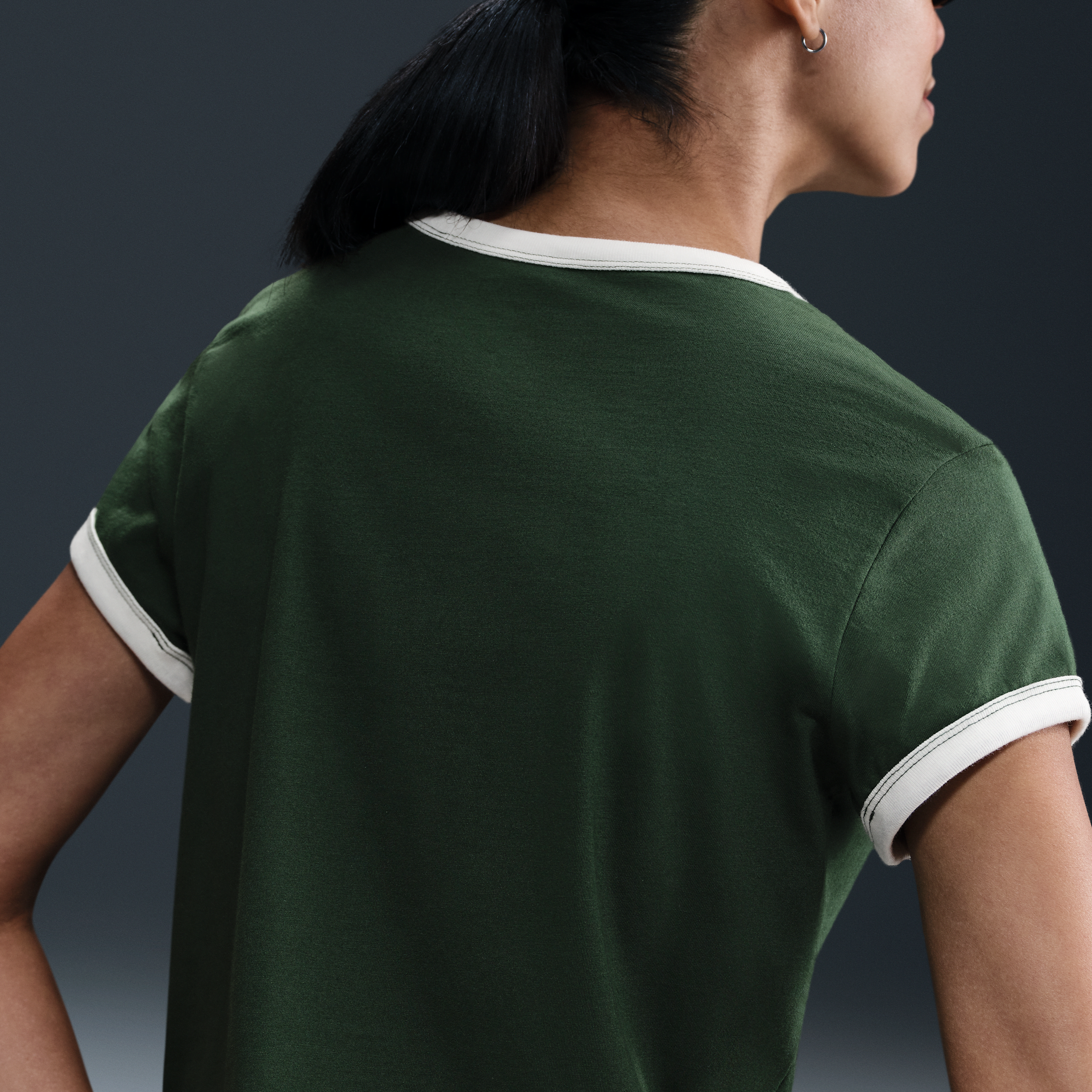 T shirt à manches courtes Ringer Nike Sportswear pour femme - vue 8